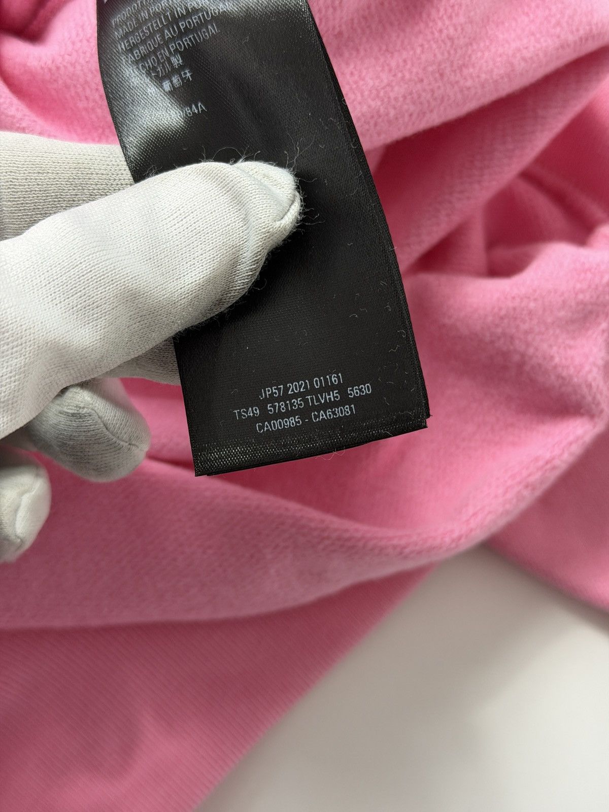 Balenciaga Balenciaga Bébé Rhinestones Pink Oversized Hoodie Size US S / EU 44-46 / 1 - 8 Thumbnail