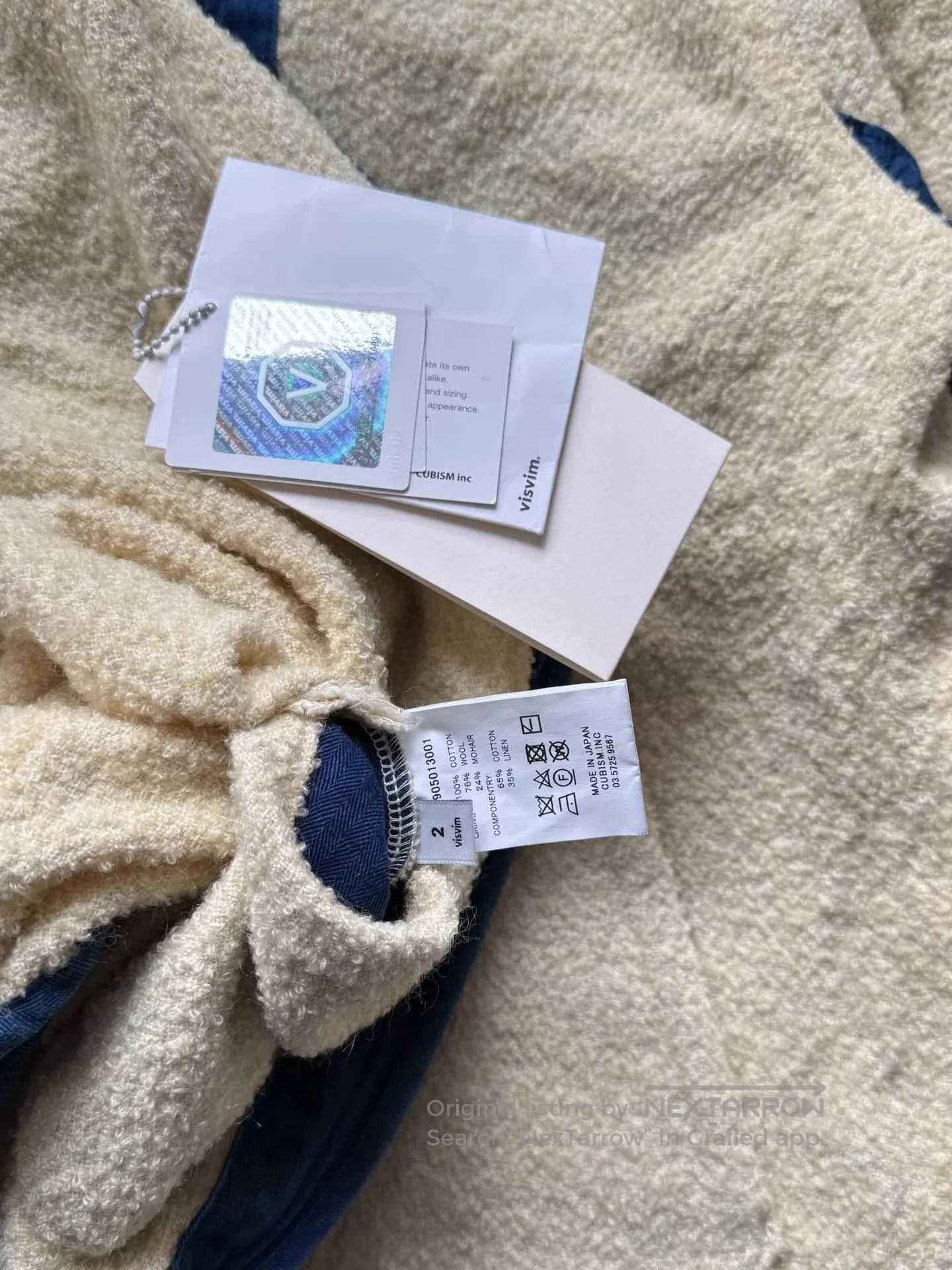 Visvim Blue Zip-Up Light Jacket Size M. Size US M / EU 48-50 / 2 - 9 Thumbnail