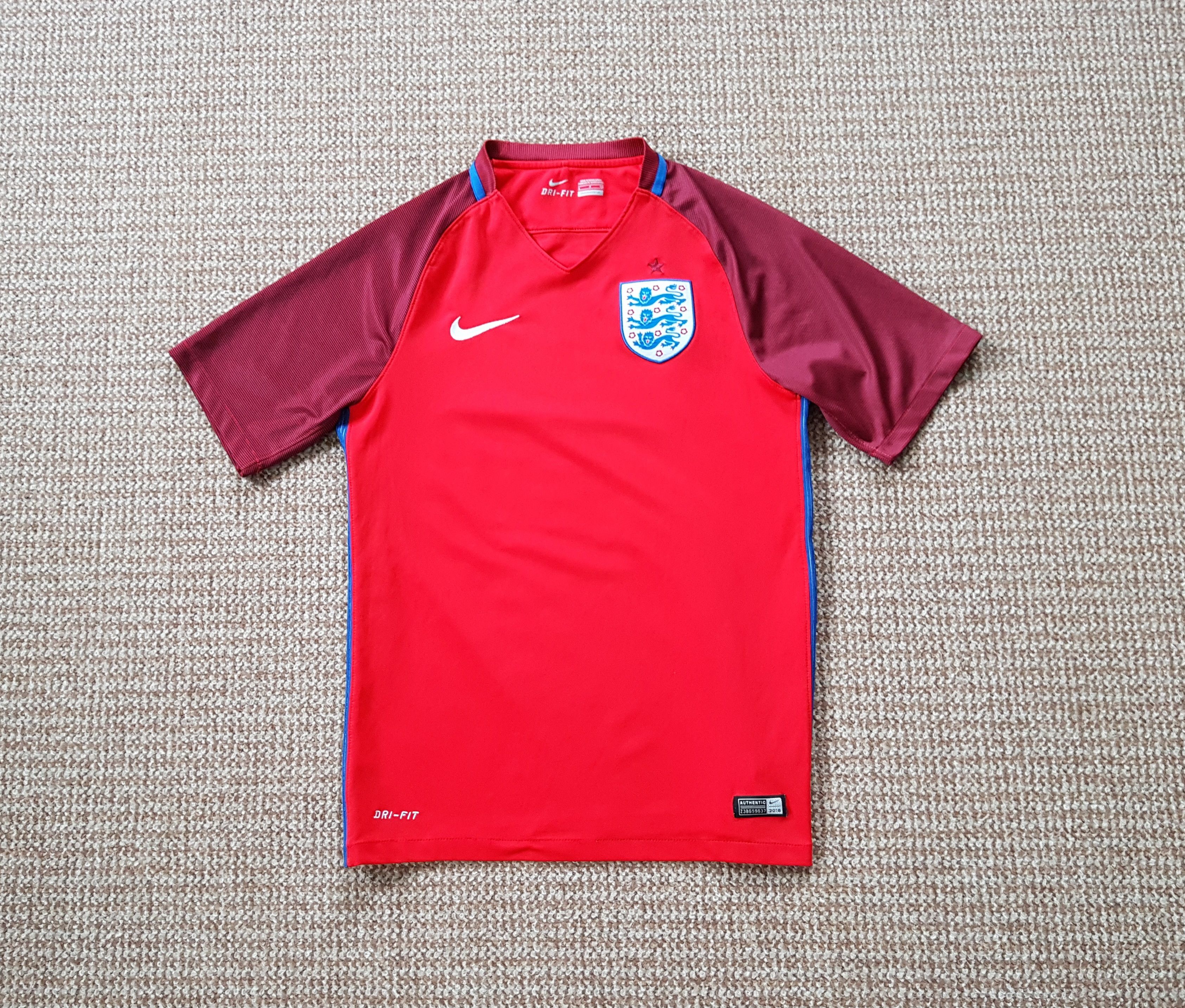 Nike Nike England 2016 Away Football Soccer Jersey sz S Size US S / EU 44-46 / 1 - 1 Thumbnail