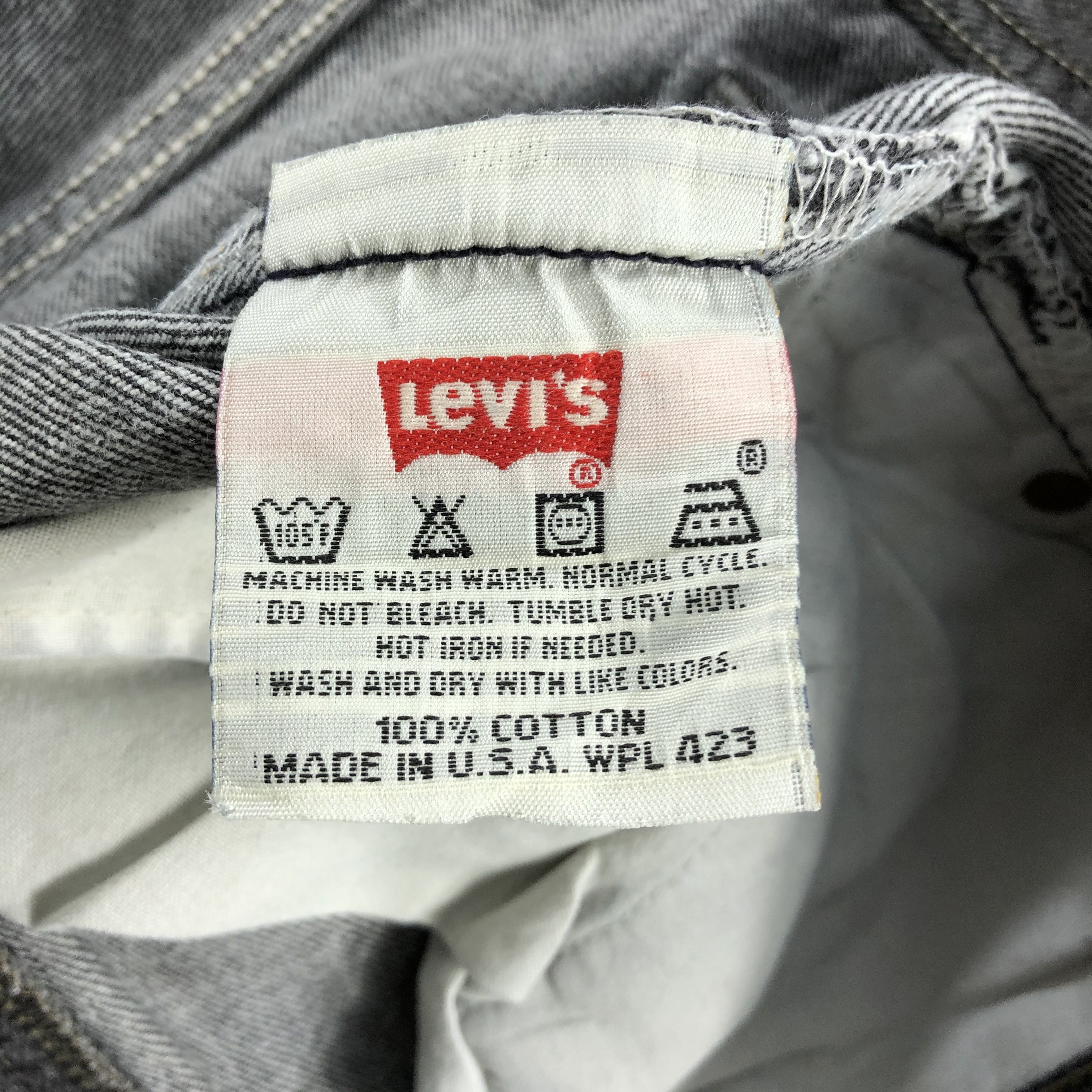Levi's × Vintage 90s Vintage Levis 501 Jeans-JM2668 Size US 33 - 11 Thumbnail