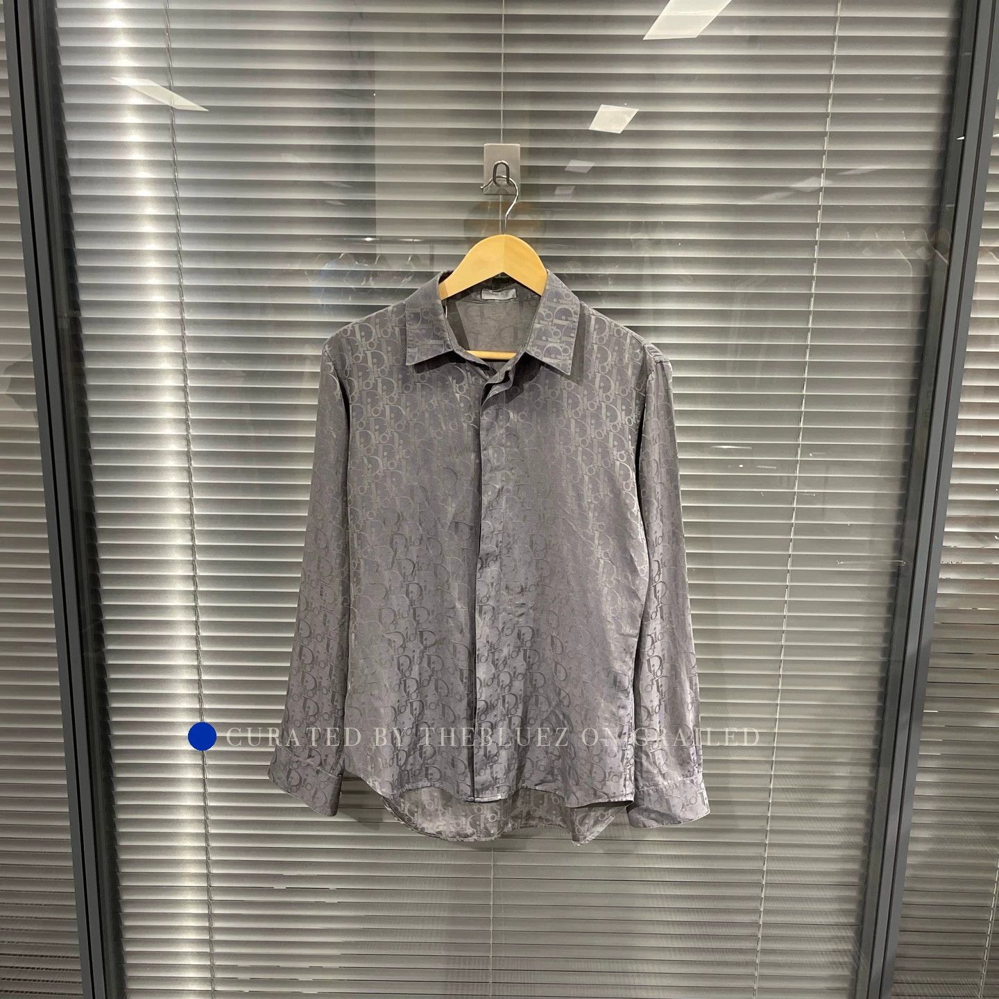 Dior Dior Oblique Silk Shirt in Multi Colorway Size US S / EU 44-46 / 1 - 1 Thumbnail