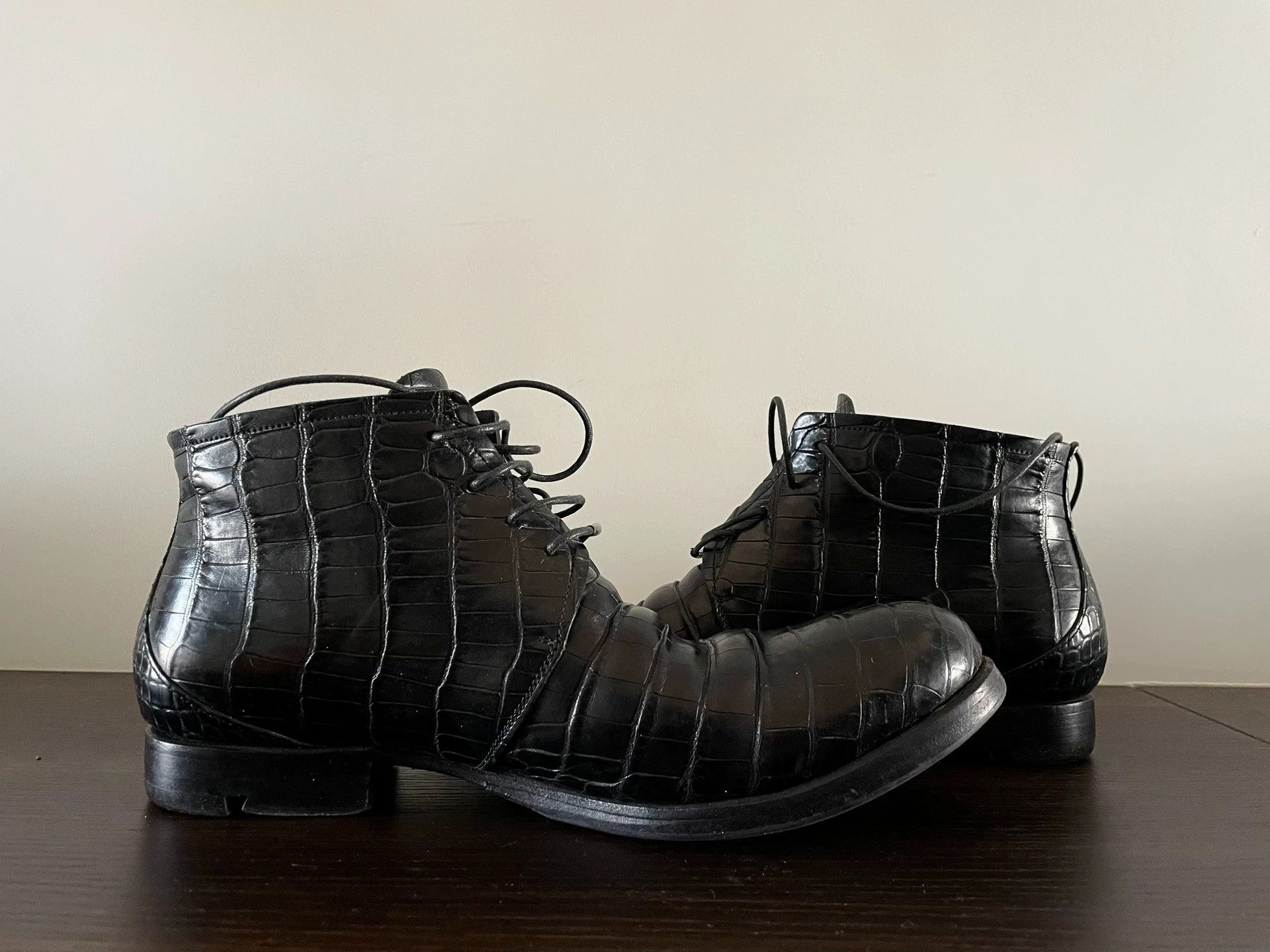Other Layer0 1:1 Custom Thai Croc Leather 1of1 Size 43 Size US 10 / EU 43 - 1 Thumbnail