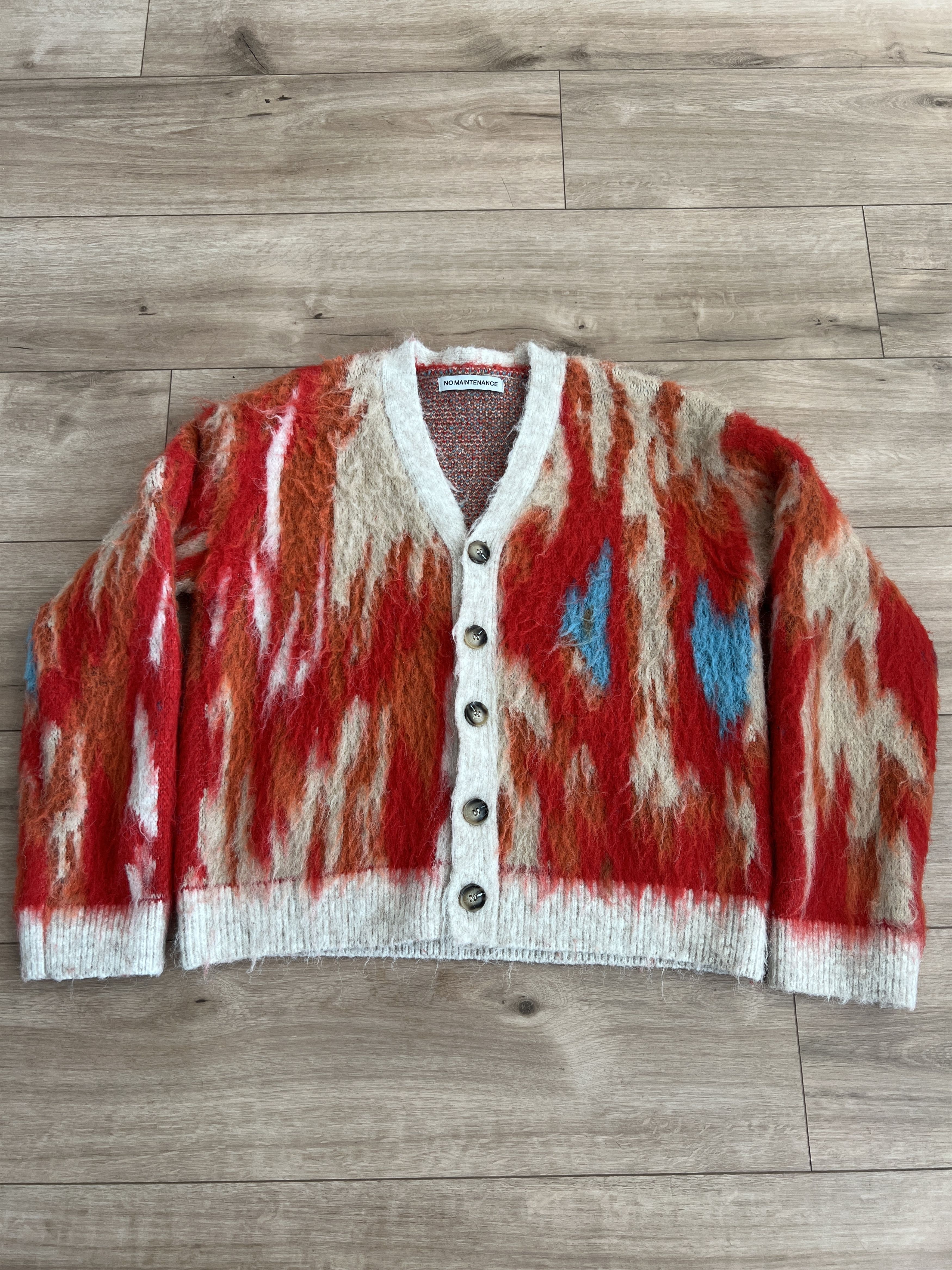 No Maintenance Shag Cardigan | Grailed