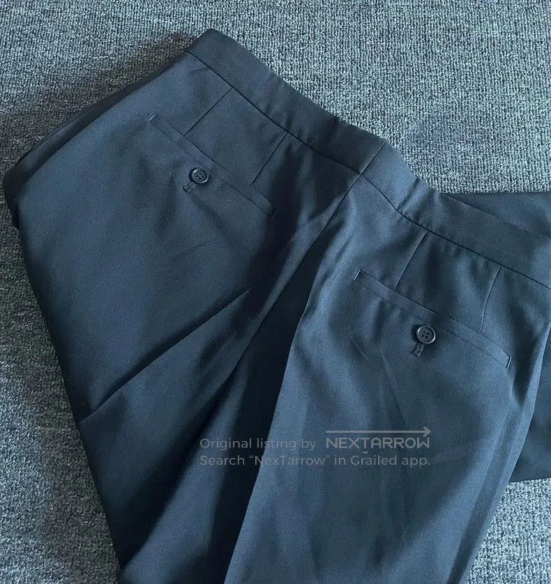 Vintage Hugo Boss Wool Suit Set with Vest. Size US L / EU 52-54 / 3 - 6 Thumbnail