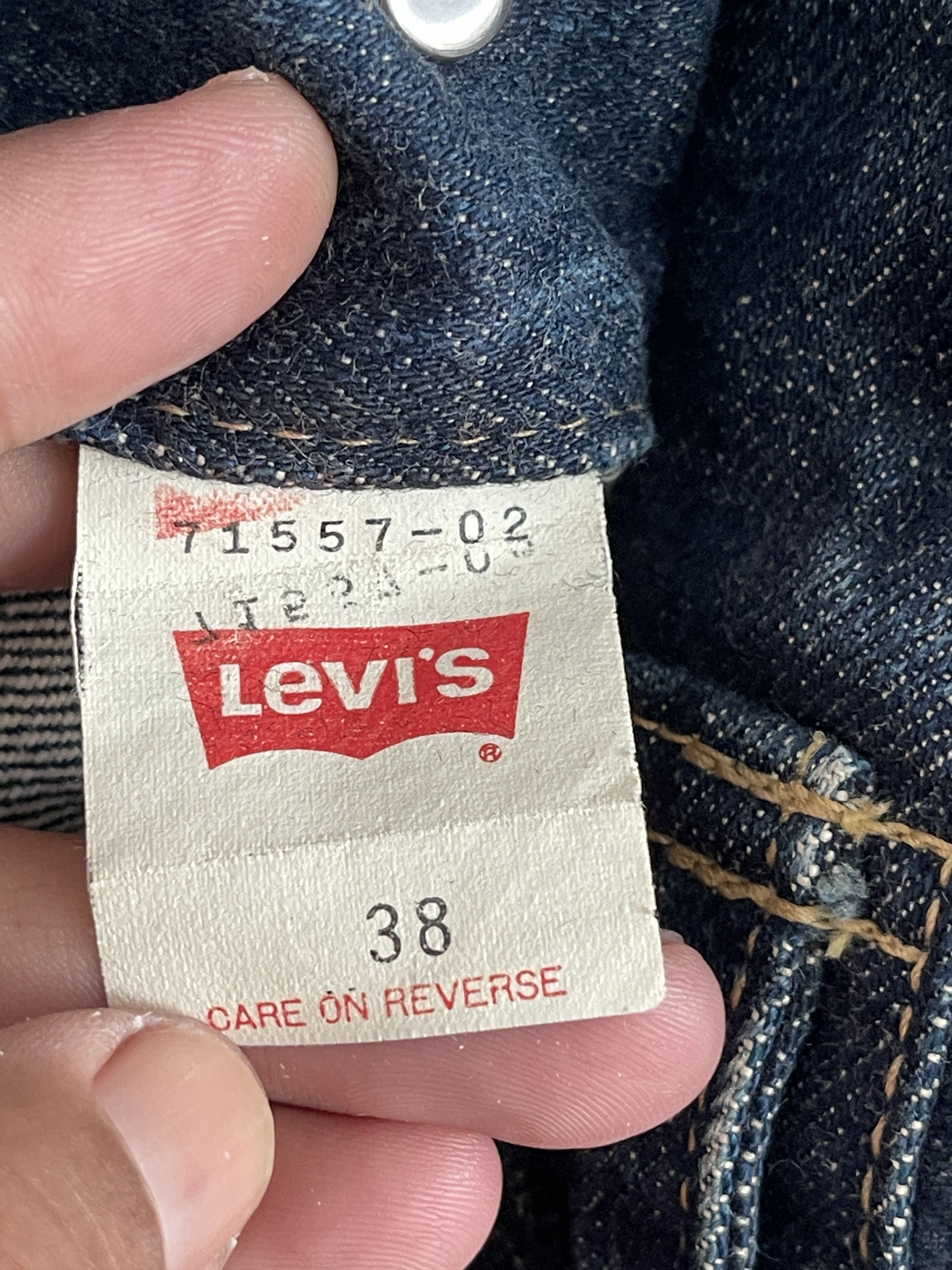 Levi's × Vintage Vintage Levis Denim Jacket Size US S / EU 44-46 / 1 - 5 Thumbnail