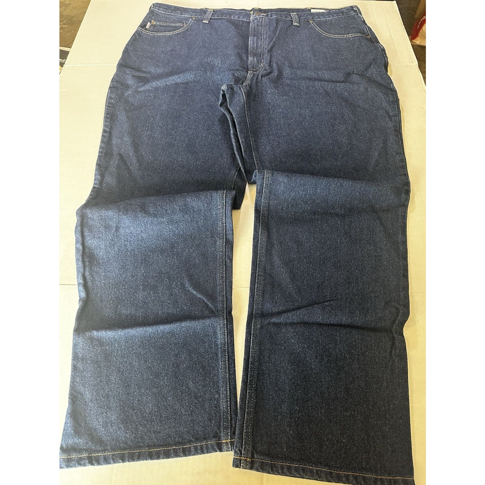 Carhartt Carhartt Blue Jeans 46x32 Relaxed Cotton Workwear Denim NWT Size US 44 / EU 60 - 3 Thumbnail