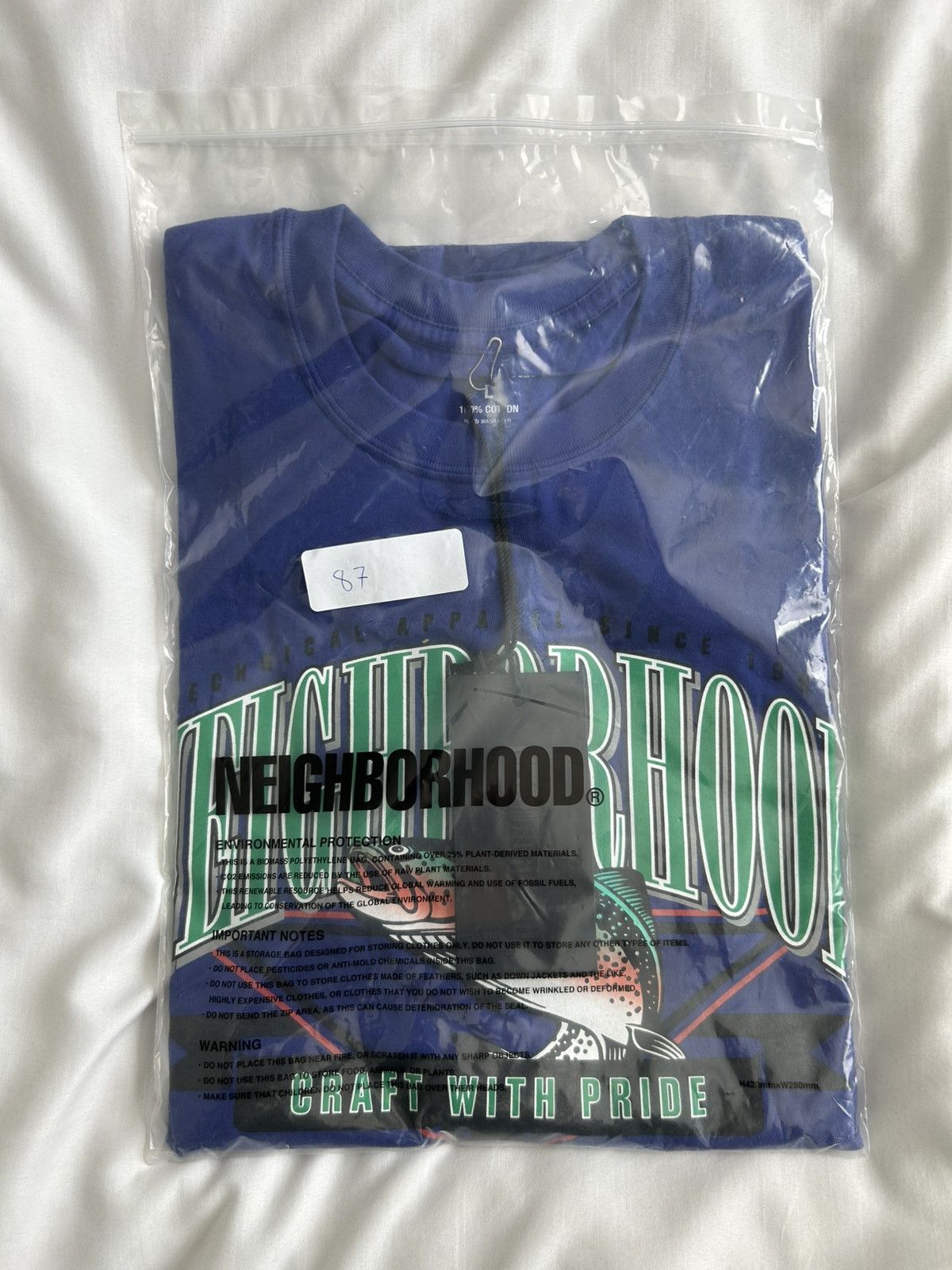 Japanese Brand × Neighborhood Neighborhood Tee Craft With Pride Made in Japan Fishing Size US L / EU 52-54 / 3 - 10 Thumbnail