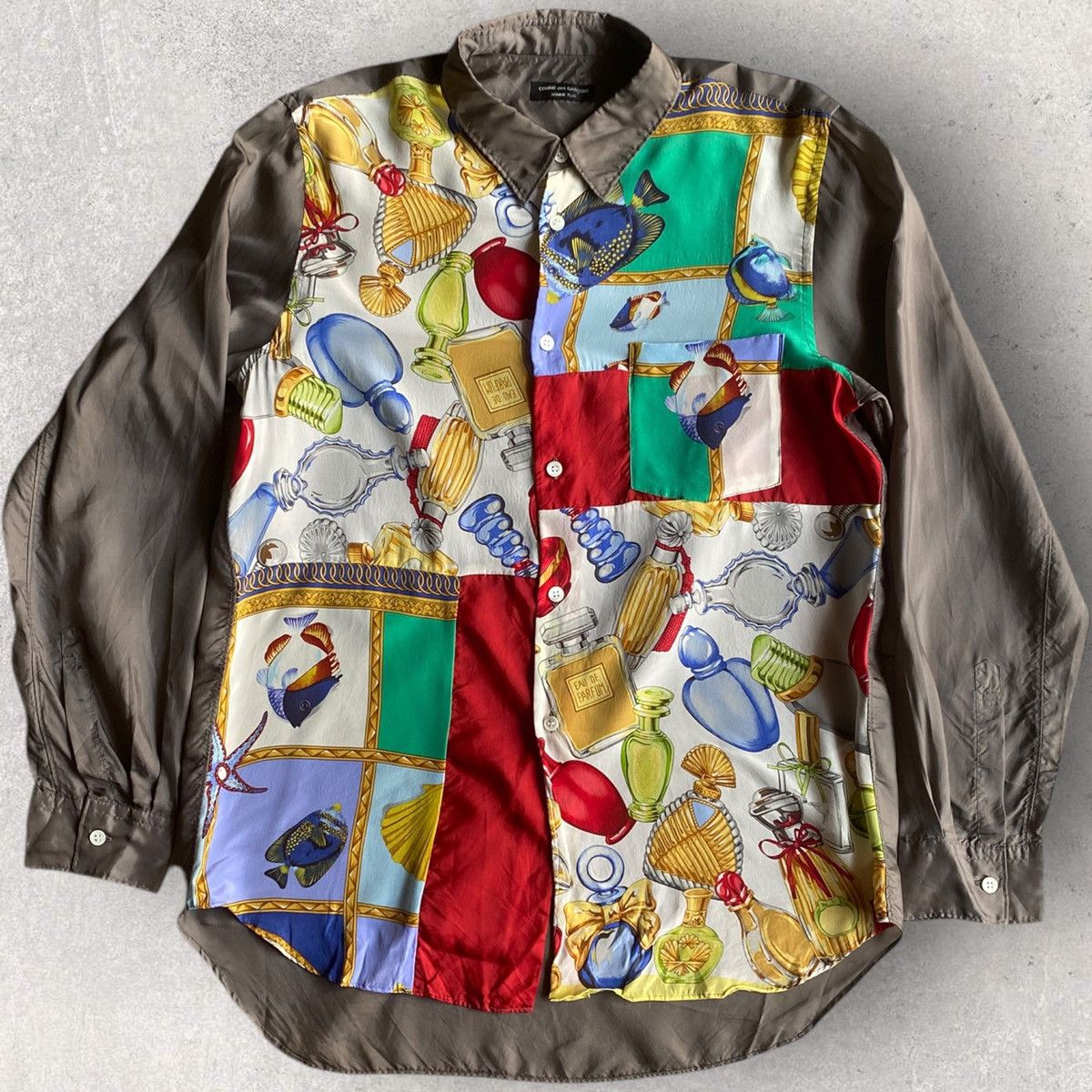 Comme des Garcons Vintage AW99 Parfum And Sea Rayon Shirt Size US M / EU 48-50 / 2 - 2 Thumbnail