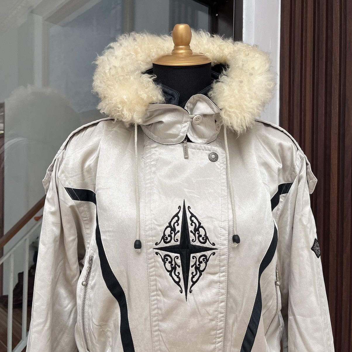 Yamaha Vintage Ski Jacket YAMAHA fux n faur Size L / US 10 / IT 46 - 6 Thumbnail