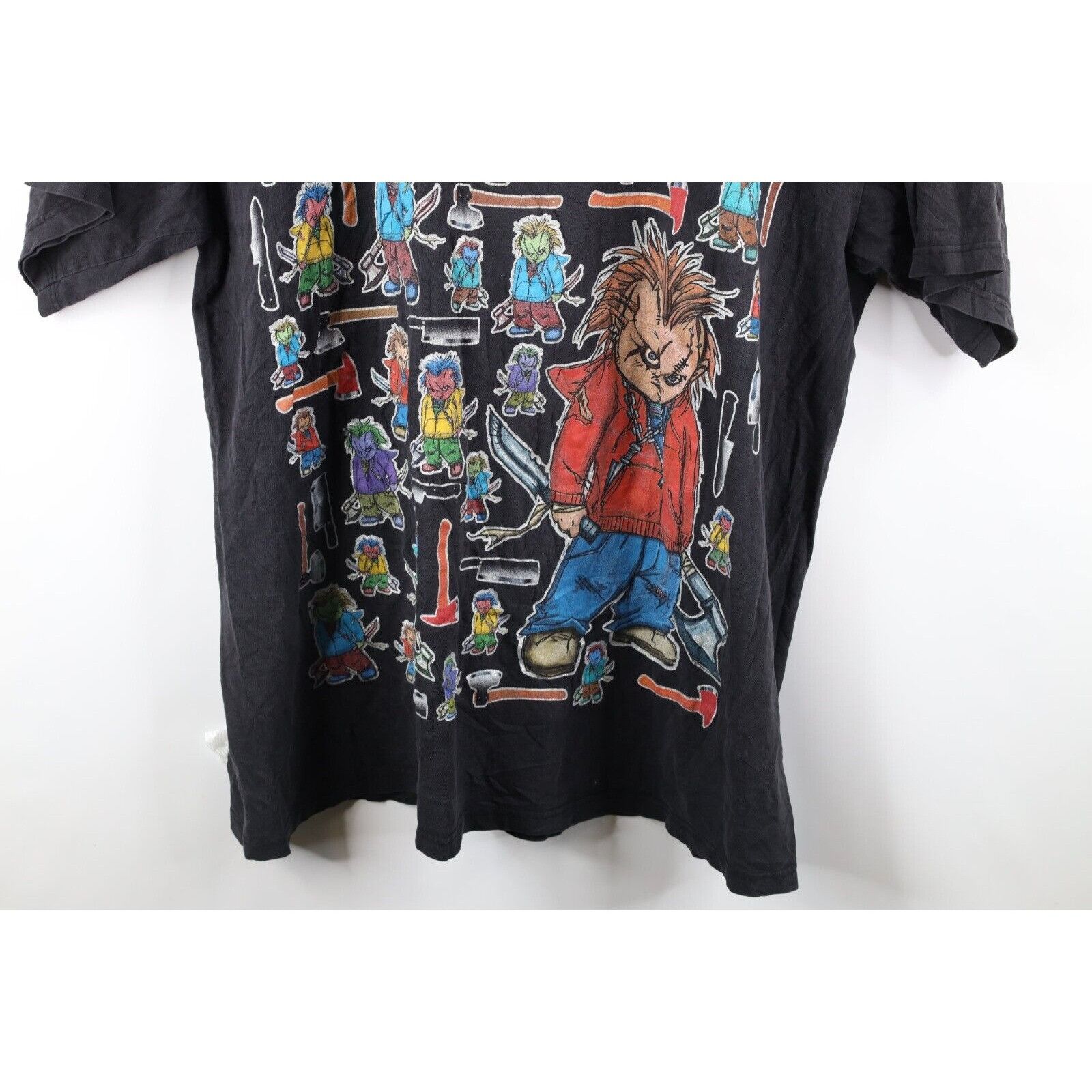 Vintage Vintage Streetwear Halloween Chucky Doll T-Shirt 5XL Size US XXL / EU 58 / 5 - 4 Thumbnail