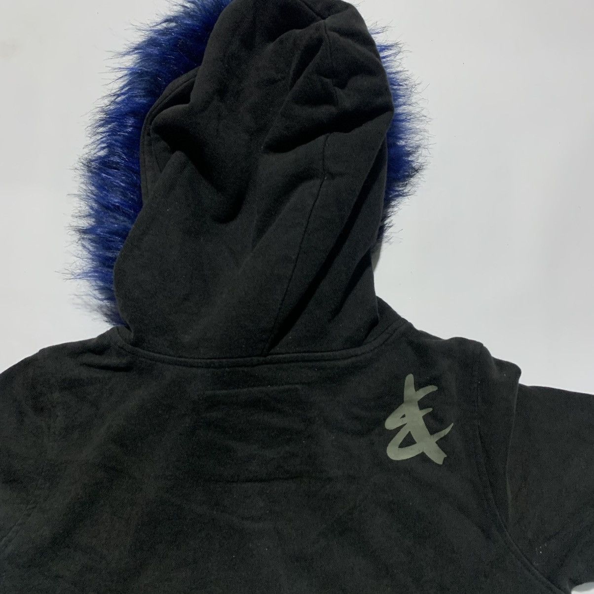Japanese Brand Y2k style LGB zip fur hoodie Size US M / EU 48-50 / 2 - 4 Thumbnail