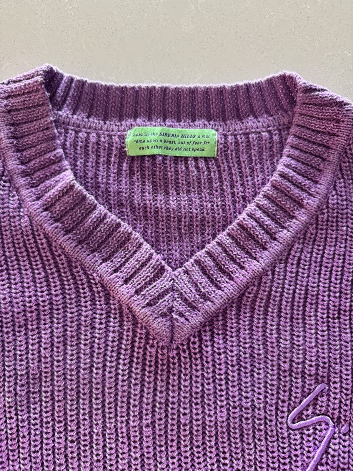 Siberia Hills THERMAL REACTIVE V NECK SWEATER Size US S / EU 44-46 / 1 - 4 Thumbnail