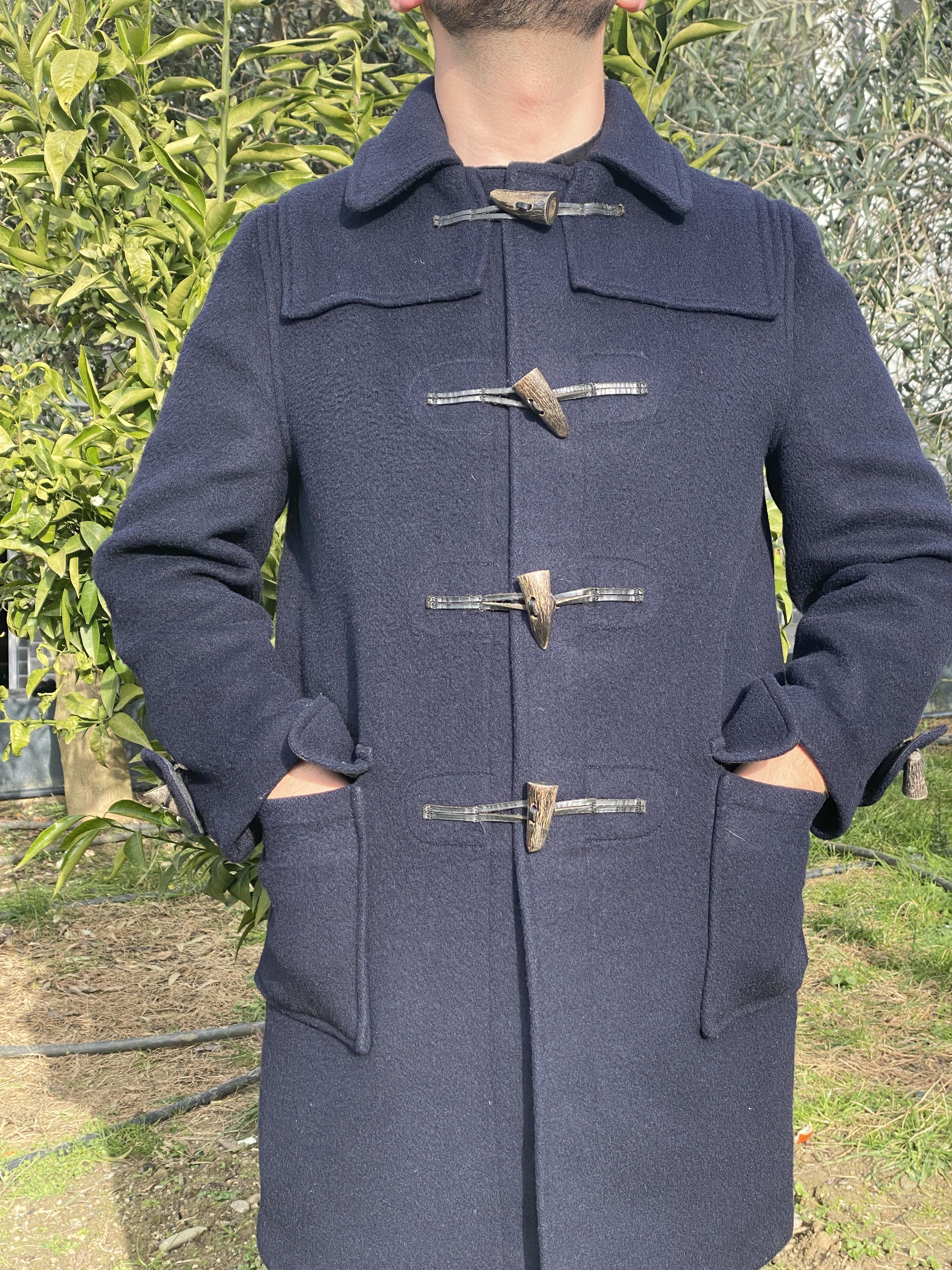 Gloverall Gloverall Duffle Coat Buckle Size GB 38 Eur 42 44 14 Trench Size US M / EU 48-50 / 2 - 3 Thumbnail