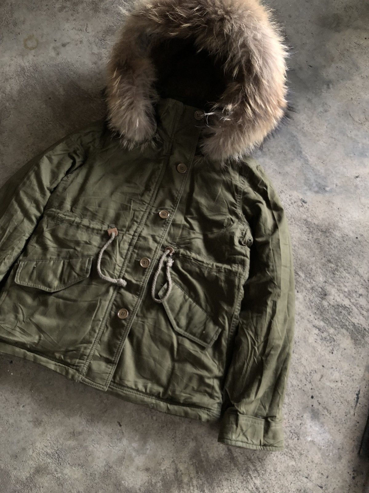 If Six Was Nine × Japanese Brand × Le Grande Bleu (L.G.B.) JAPANESE BRAND DRWCYS REVERSIBLE JACKET FUR HOODIE LGBSTYLE Size US M / EU 48-50 / 2 - 2 Thumbnail