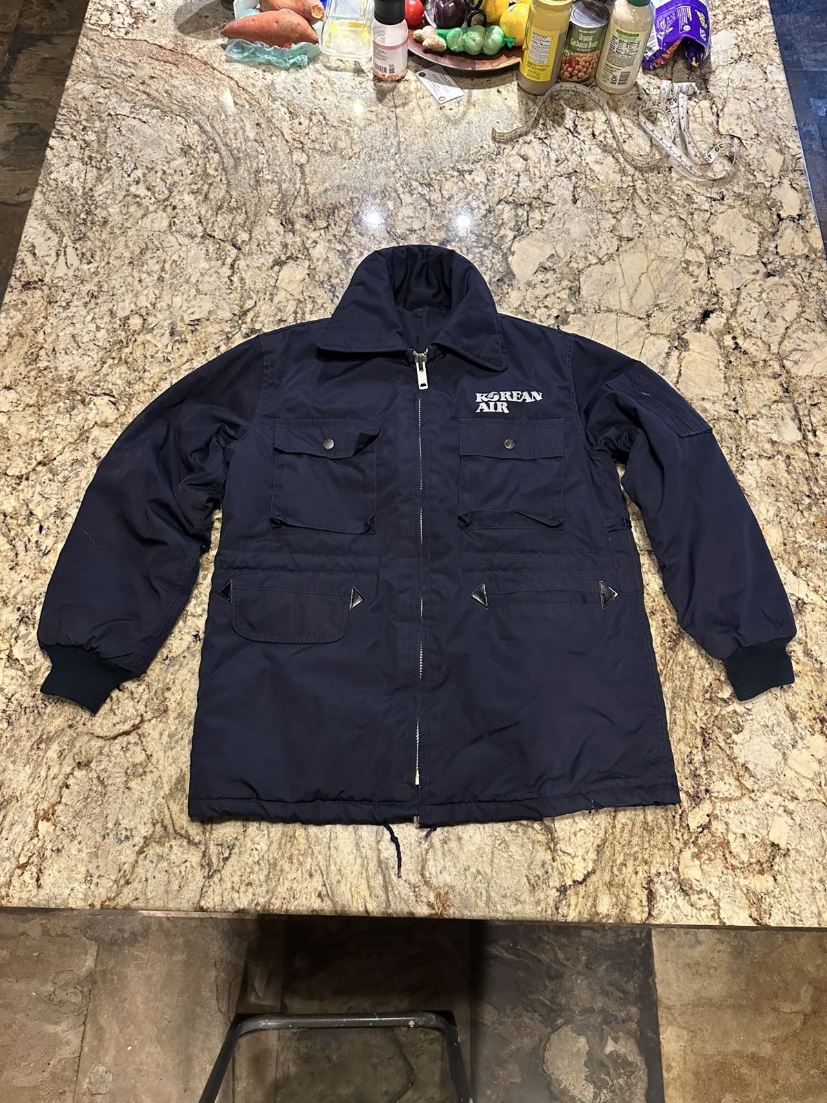 Other × Vintage Korean air flight jacket vintage heavyweight Size US L / EU 52-54 / 3 - 1 Thumbnail