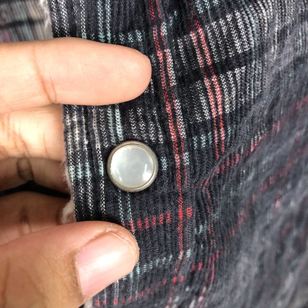 Japanese Brand 📌Rusty Surf Co. Flannel Shirt Jacket Sherpa Blanket Tartan Size US L / EU 52-54 / 3 - 17 Thumbnail