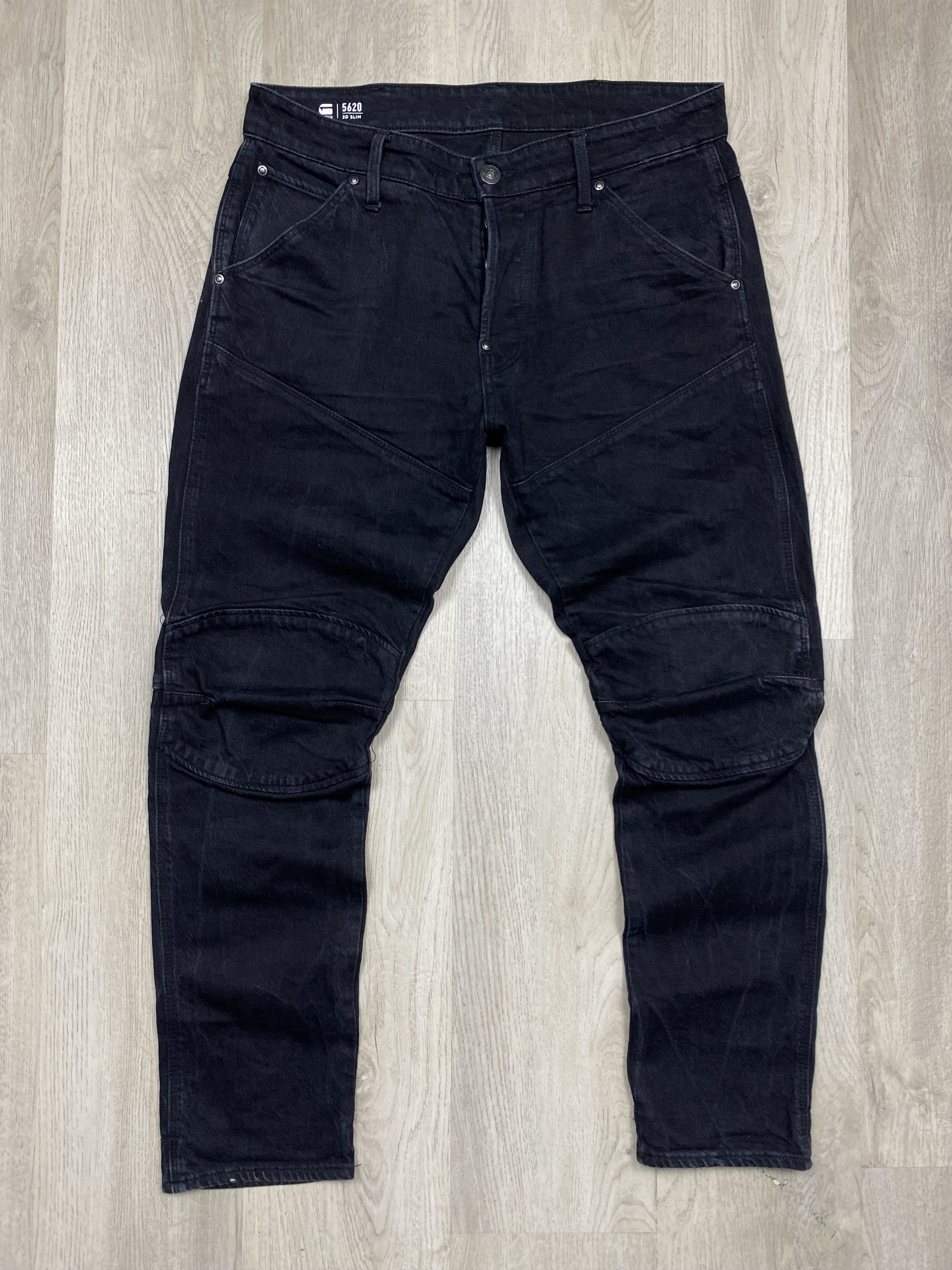 G-Star G Star Raw Vintage Mens Denim Pants Double Knee Jeans Size US 32 / EU 48 - 1 Thumbnail