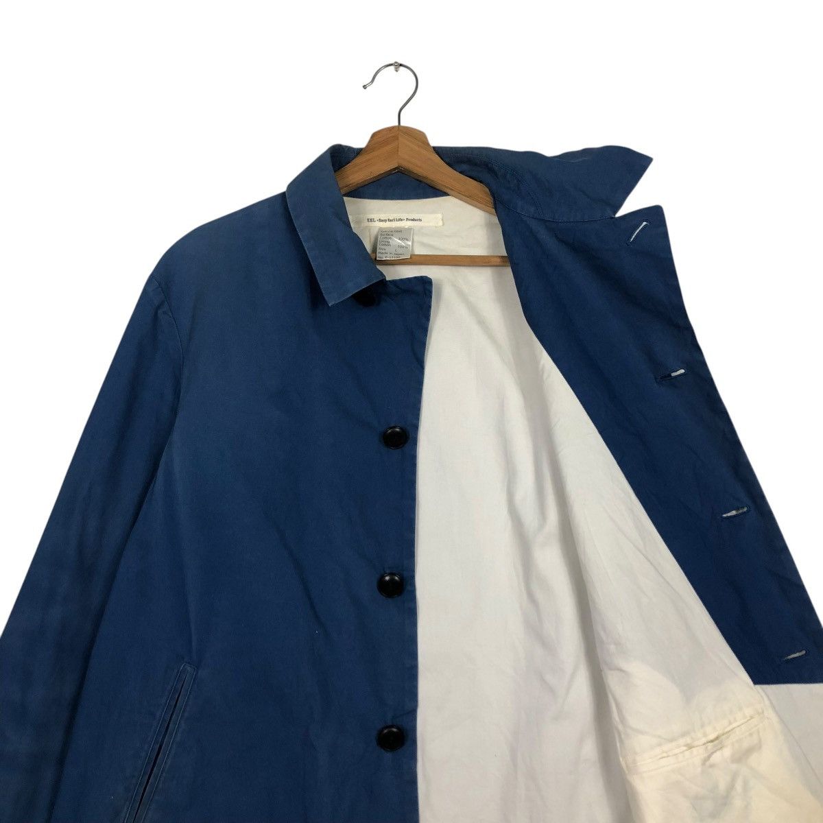 Japanese Brand 🔥VINTAGE CHORE JACKET EEL MADE IN JAPAN ISSEY MIYAKE Size US L / EU 52-54 / 3 - 14 Thumbnail