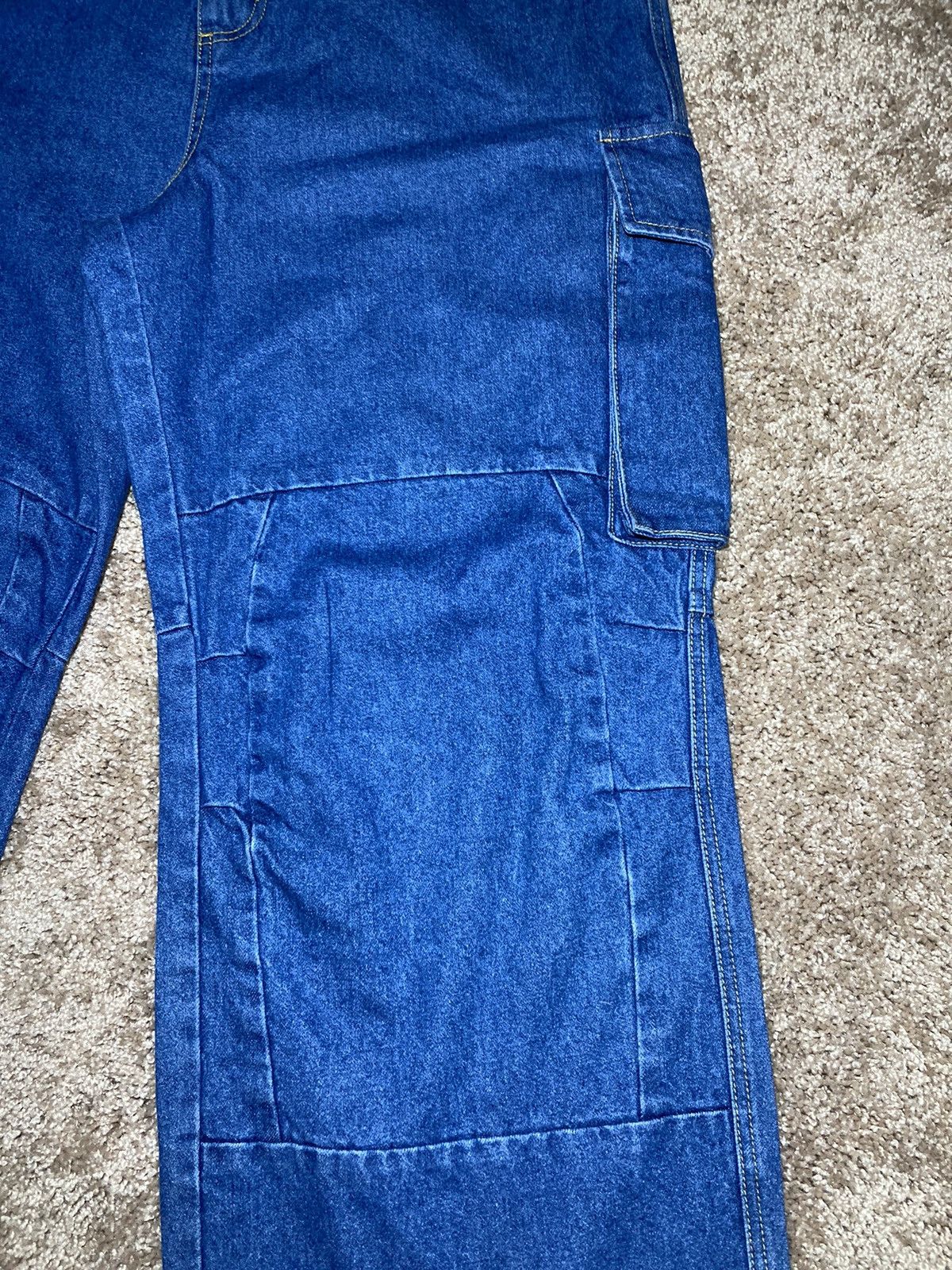 Willy Chavarria New SS24 Willy Chavarria Baggy Cargo Big Daddy Jeans 2024 90 Size US 34 / EU 50 - 5 Thumbnail