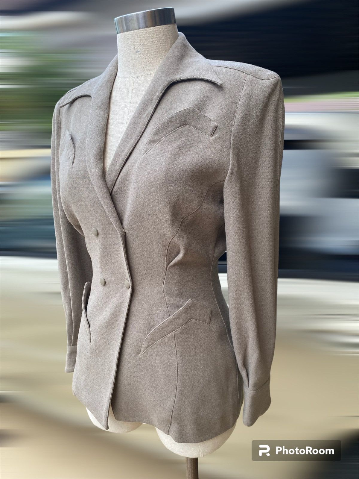 Thierry Mugler vintage therry mugler iconic blazer Size S / US 4 / IT 40 - 11 Thumbnail