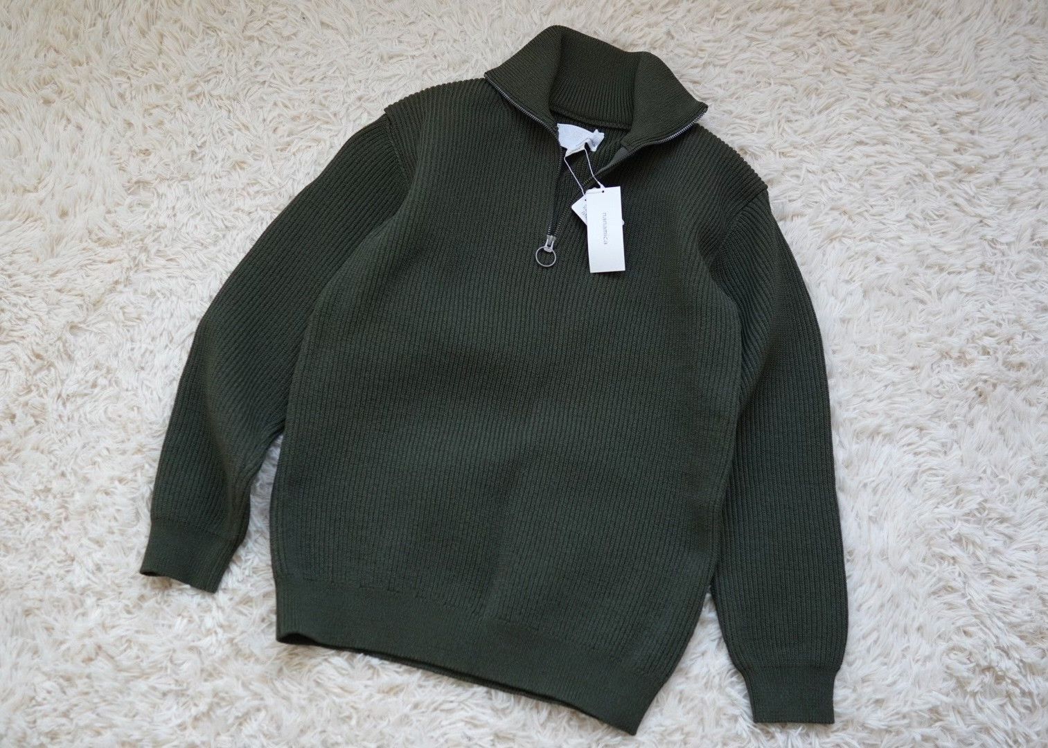 Nanamica Nanamica SUJF040 Half-Zip Sweater Size US S / EU 44-46 / 1 - 1 Thumbnail