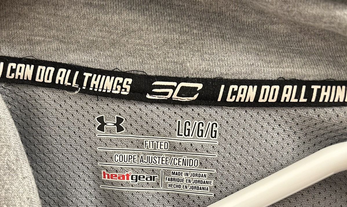 Other Under Armour Steph Curry Mens 1/4 Zip Short Sleeve Sweater Size US L / EU 52-54 / 3 - 6 Thumbnail