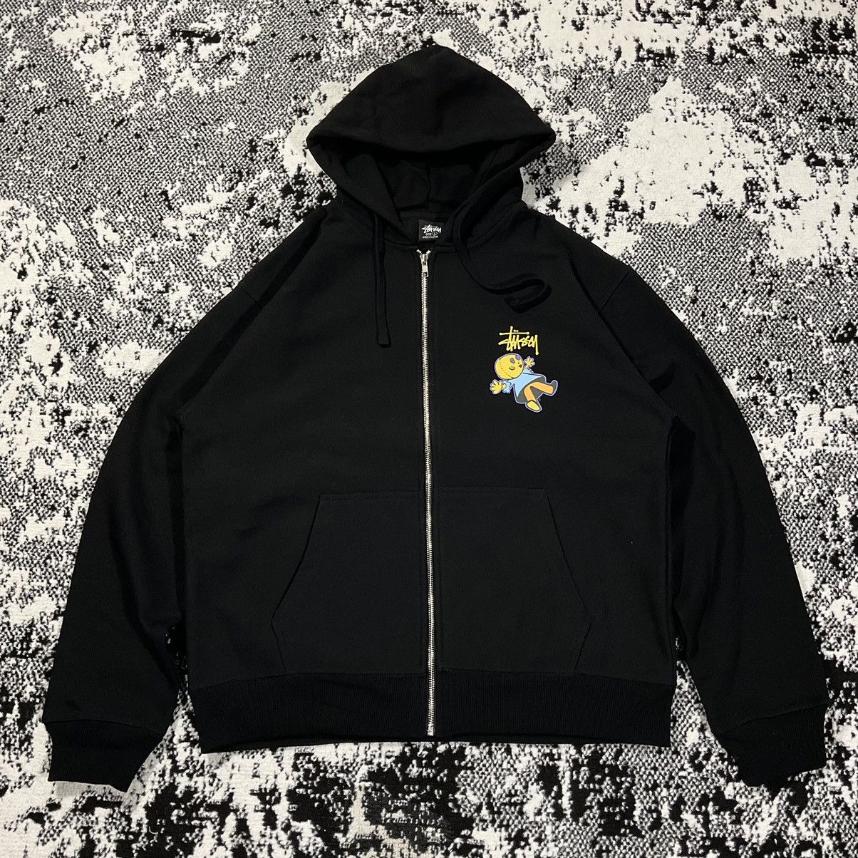 Stussy STUSSY DOLLIE ZIP HOODIE IN BLACK - LARGE Size US L / EU 52-54 / 3 - 3 Thumbnail