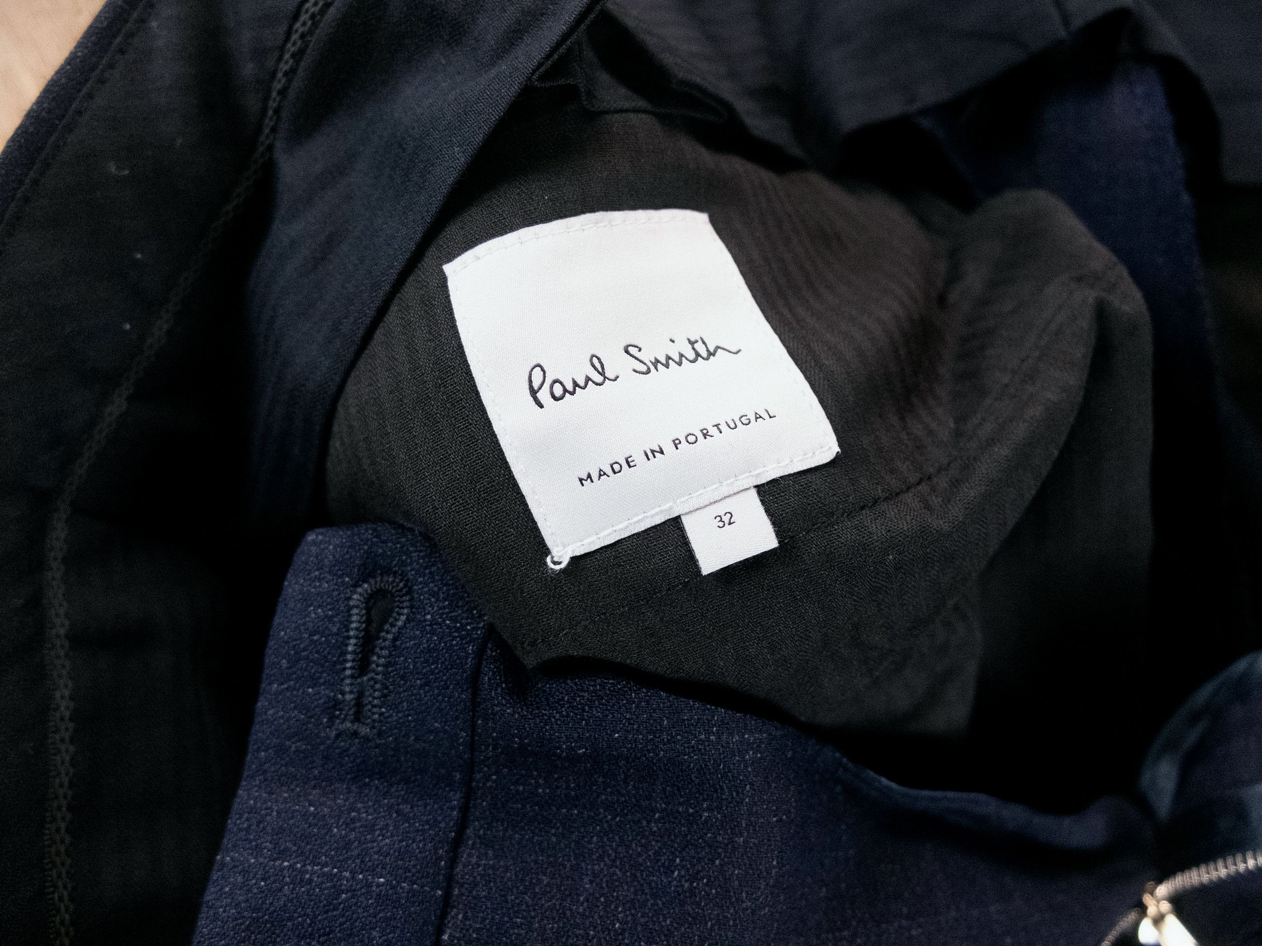 Paul Smith PAUL SMITH mainline navy blue wool dress pants Size 32 Size US 32 / EU 48 - 5 Thumbnail
