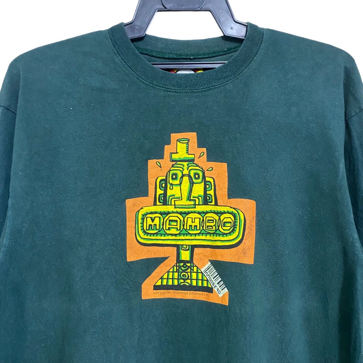 Vintage ©️1990 Vintage Mambo Graphics Moose 90 Shirt Longsleeve Size US L / EU 52-54 / 3 - 3 Thumbnail