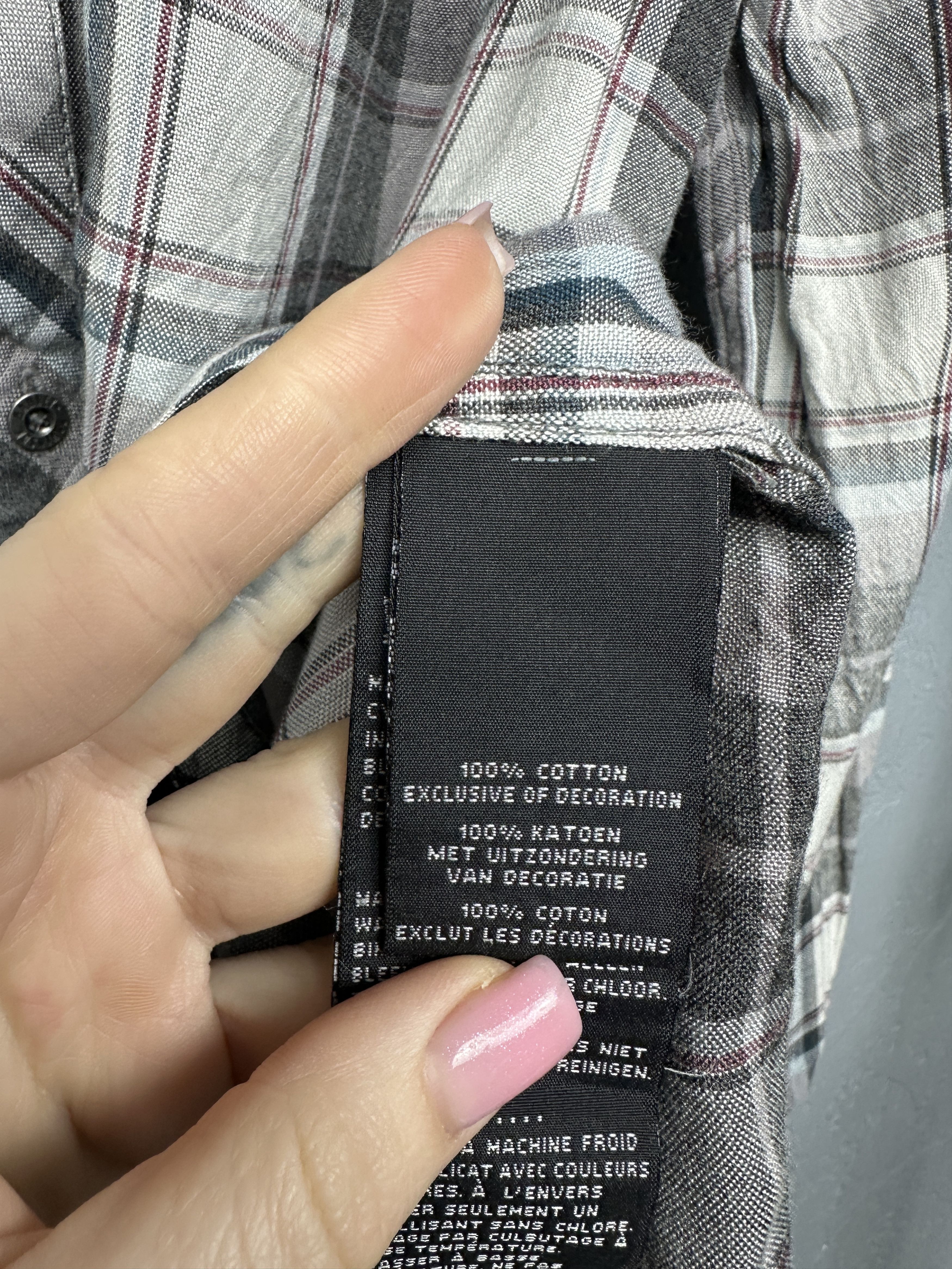 Harley Davidson Harley Davidson Womens Plaid Shirt Size L / US 10 / IT 46 - 5 Thumbnail
