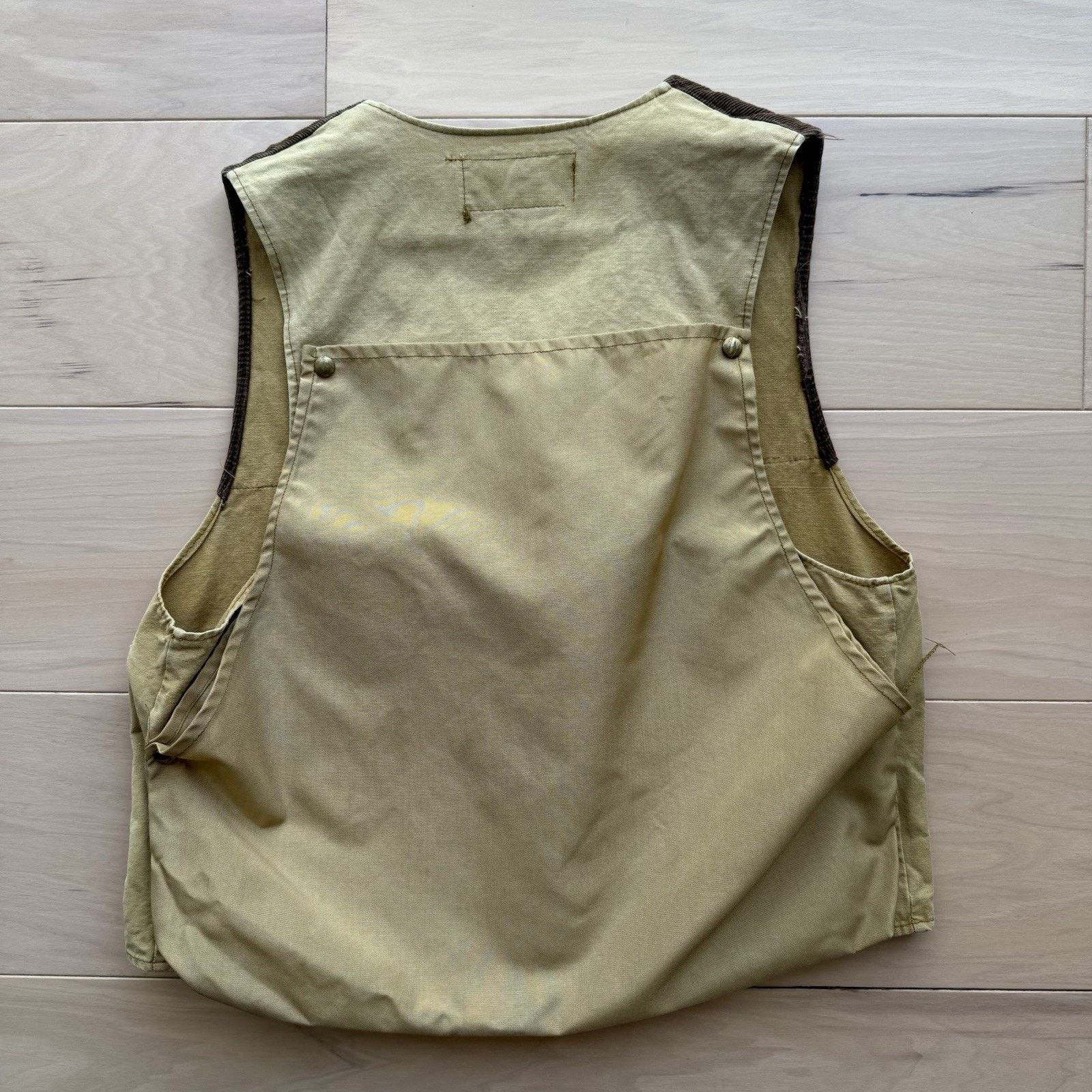 Vintage Vintage MFG Co Vest Medium Khaki 10X Corduroy 80s Outdoors Size US M / EU 48-50 / 2 - 7 Thumbnail