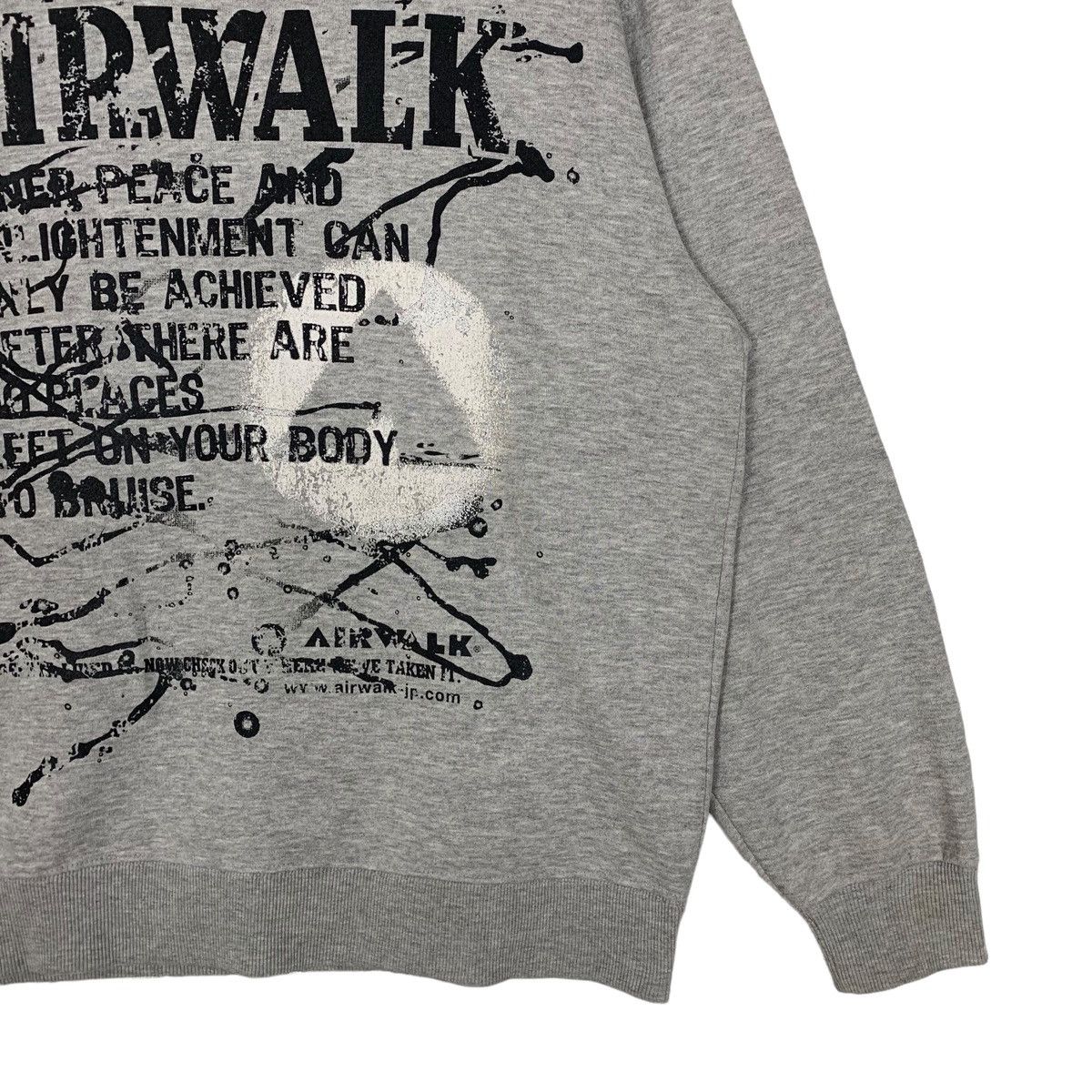 Airwalk × Japanese Brand Airwalk Skateboard Style Streetwear Crewneck Sweatshirt Size US M / EU 48-50 / 2 - 5 Thumbnail