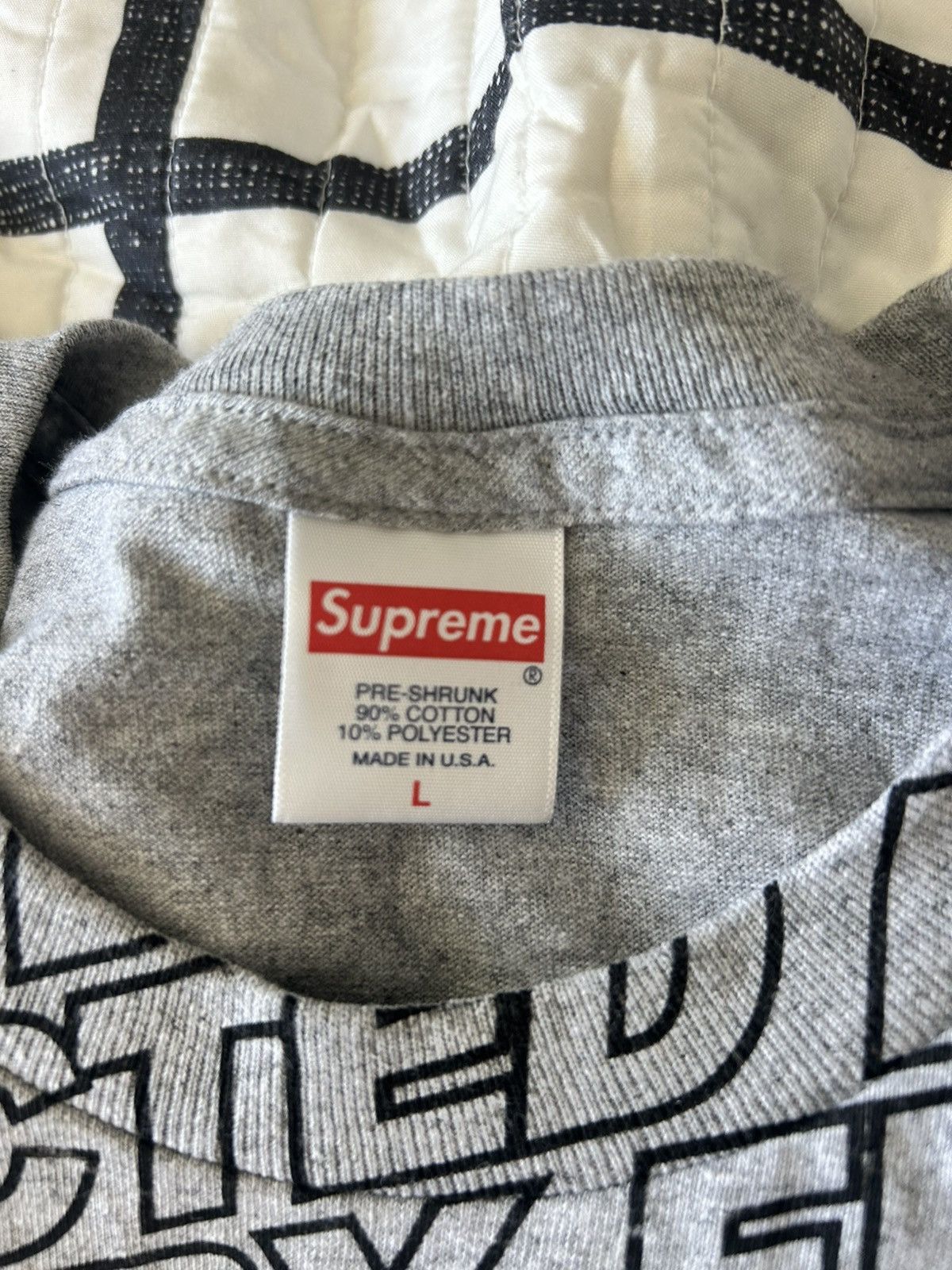 Supreme Supreme tee Size US L / EU 52-54 / 3 - 2 Thumbnail