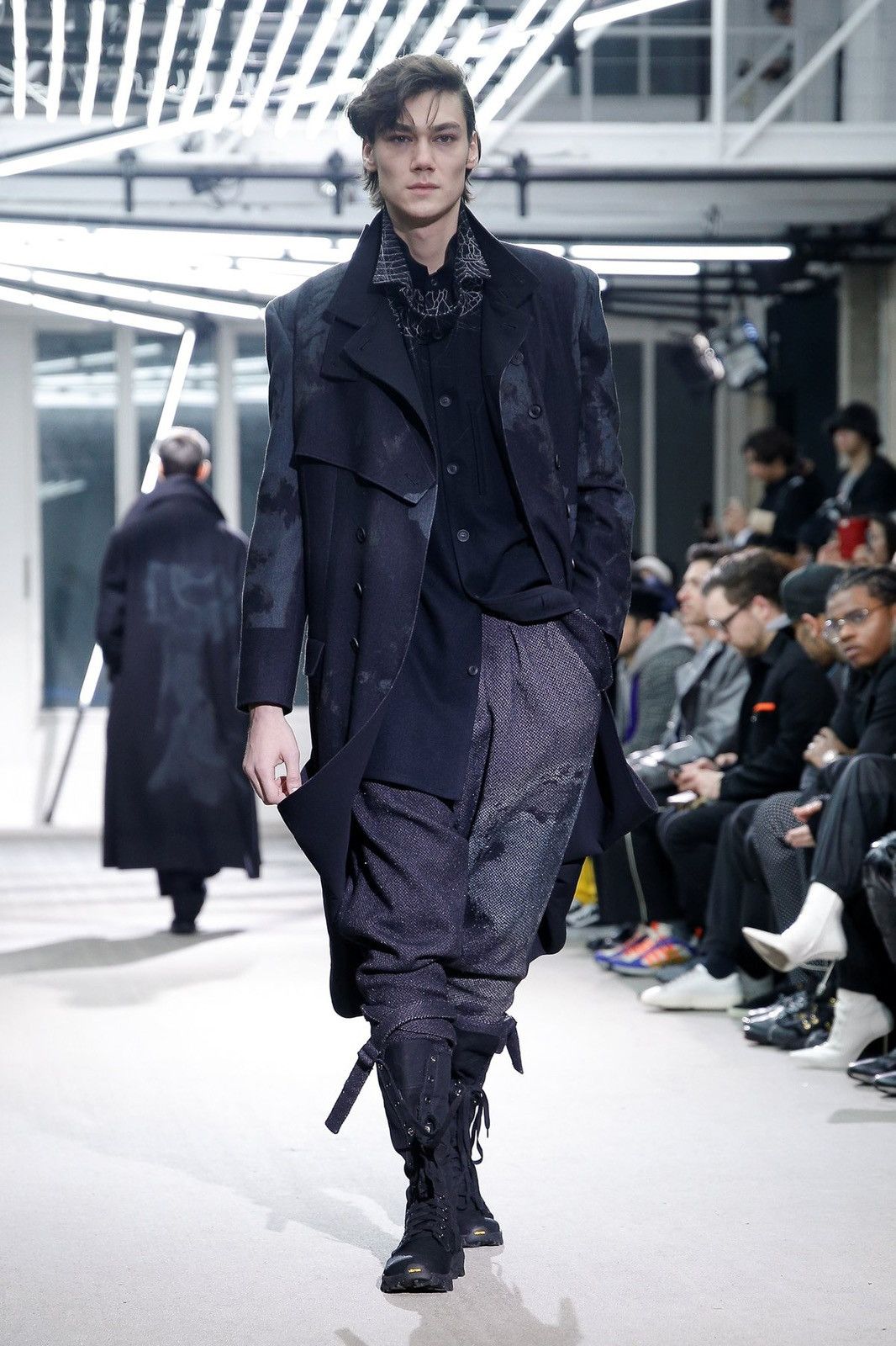 Vibram × Yohji Yamamoto RUNWAY AW19 Yohji Yamamoto Pour Homme Distressed  Boots | Grailed