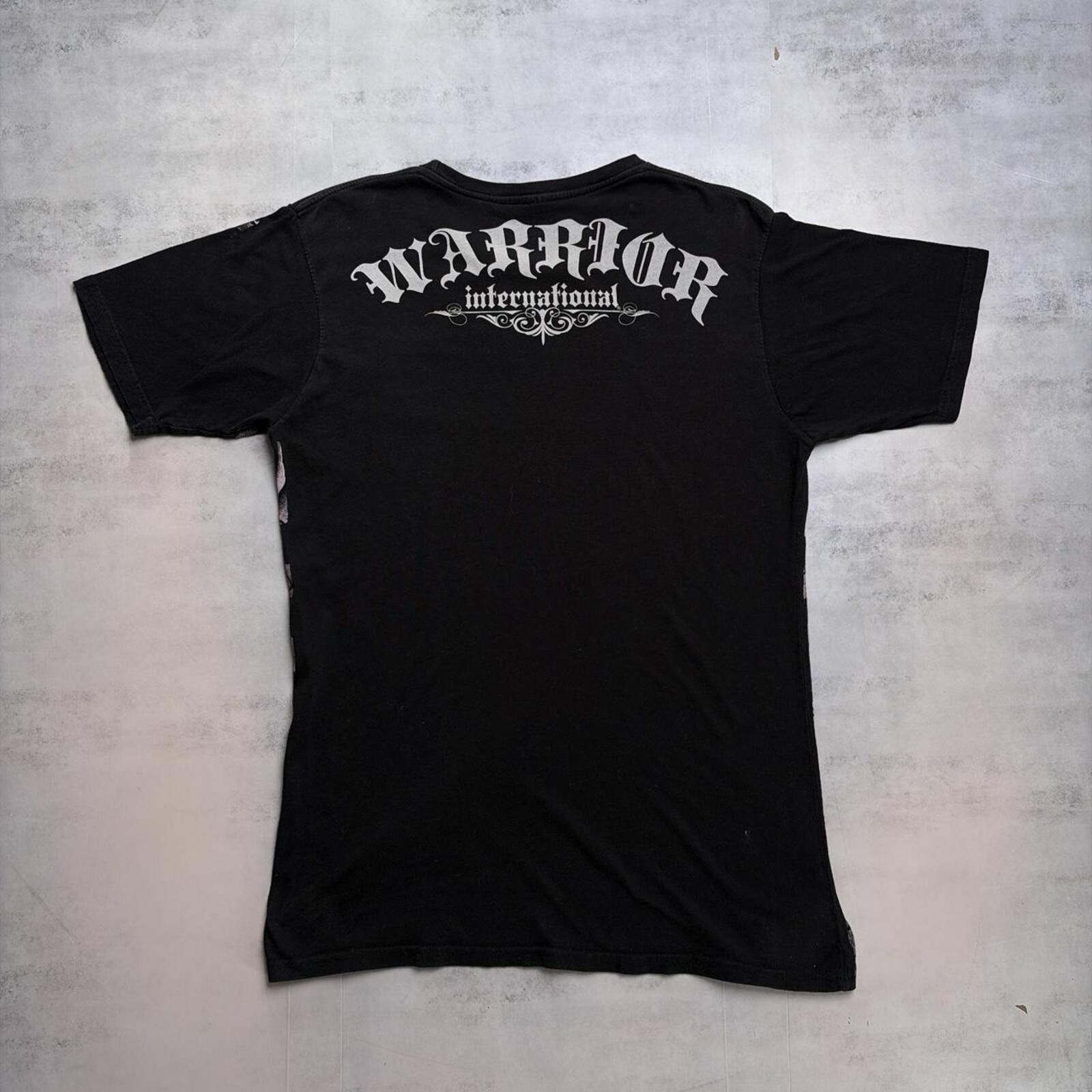 Other Y2K Warrior International Grunge Gothic AOP T-Shirt Size US M / EU 48-50 / 2 - 7 Thumbnail