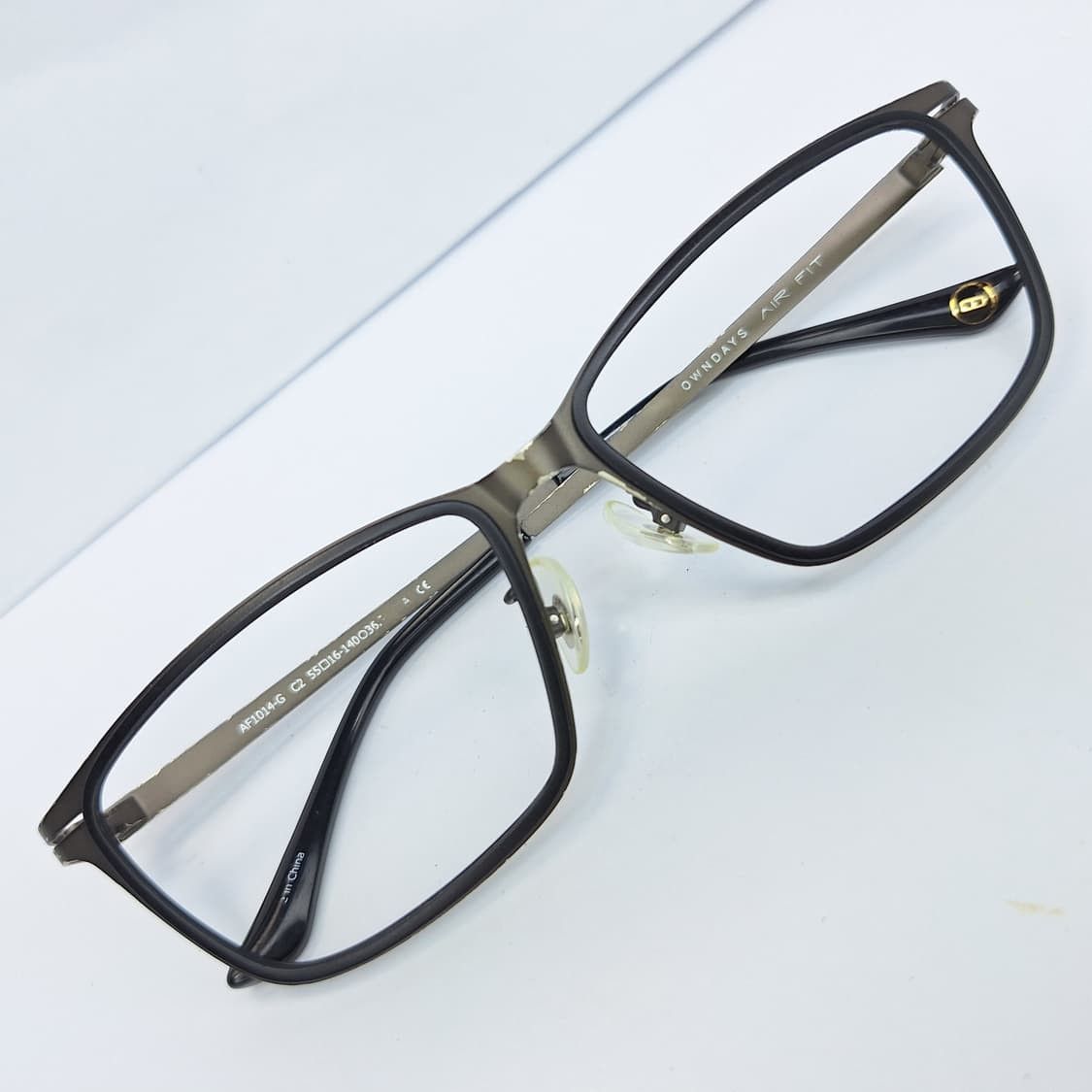 Other OWNDAYS AIR FiT AF1014-G Ultralight 10g Stainless Steel 55mm Size ONE SIZE - 1 Thumbnail