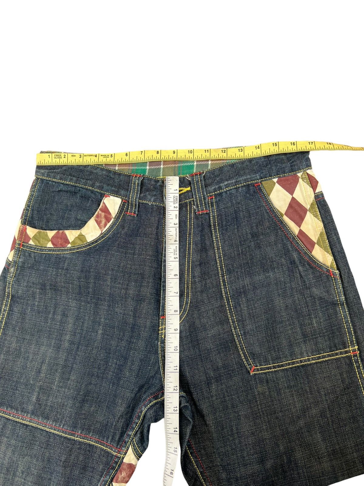 Vintage Vintage SACRIFICE Japan Union Made Hybrid Denim Jeans Size US 34 / EU 50 - 3 Thumbnail