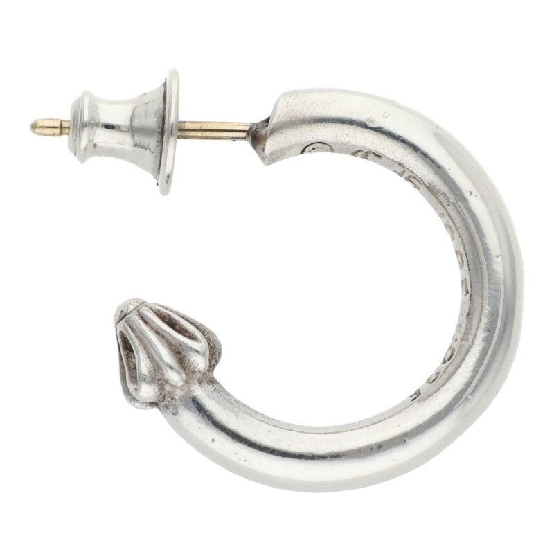 Chrome Hearts Chrome Hearts Plain Silver Hoop Earring Size ONE SIZE - 5 Thumbnail