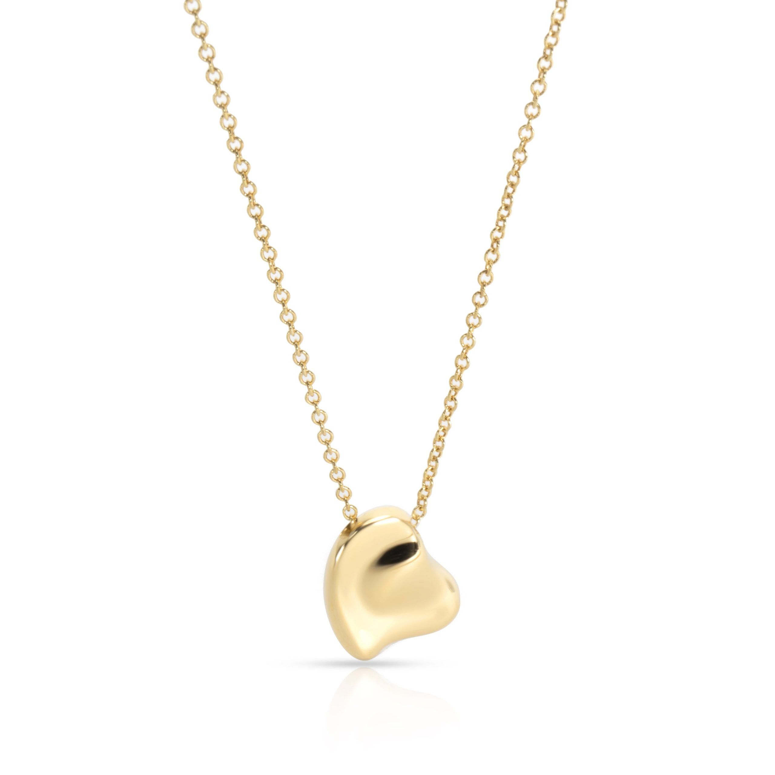 image of Tiffany Co Tiffany & Co. Elsa Peretti Full Heart Pendant In 18Kt Yellow Gold, Women's