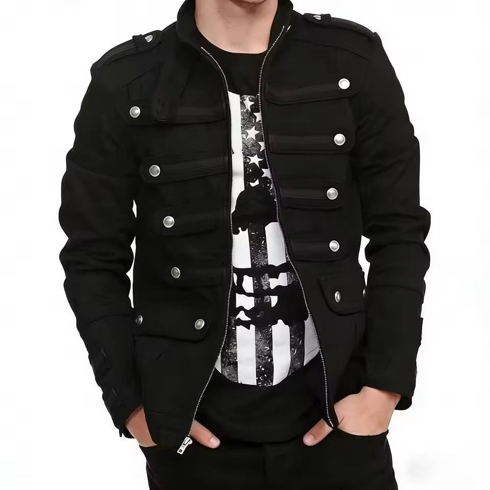 Japanese Brand Gothic Steampunk Retro Military Jacket Size US M / EU 48-50 / 2 - 8 Thumbnail