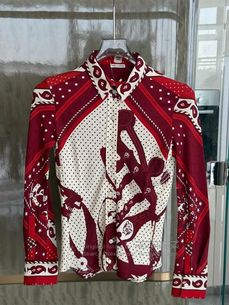 Hermes Hermes Shirt Size XXS / US 00 / IT 34 - 1 Thumbnail