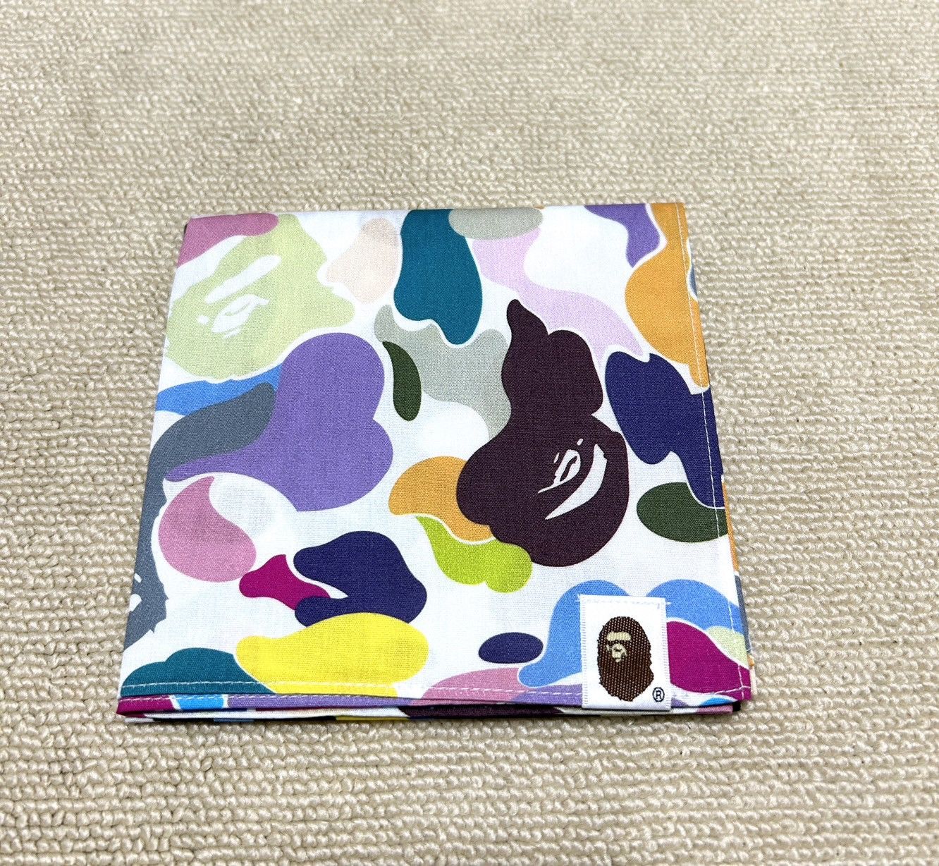 Bape NEW BAPE MULTI CAMO NYC LOGO BANDANA Size ONE SIZE - 4 Thumbnail