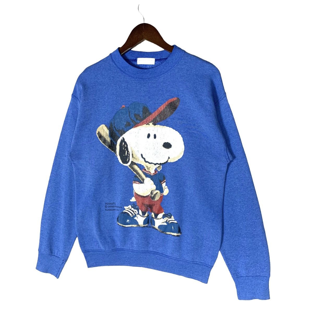 Cartoon Network × Peanuts × Vintage Vintage Snoopy Peanuts Baseball Sweatshirt Size S Size US S / EU 44-46 / 1 - 4 Thumbnail