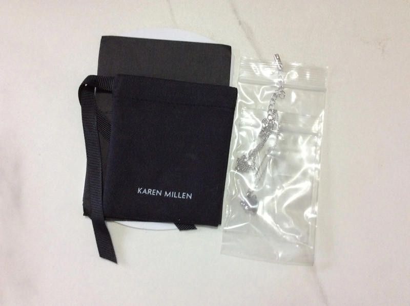 Designer Karen Millen stainless steel necklace Size ONE SIZE - 3 Thumbnail
