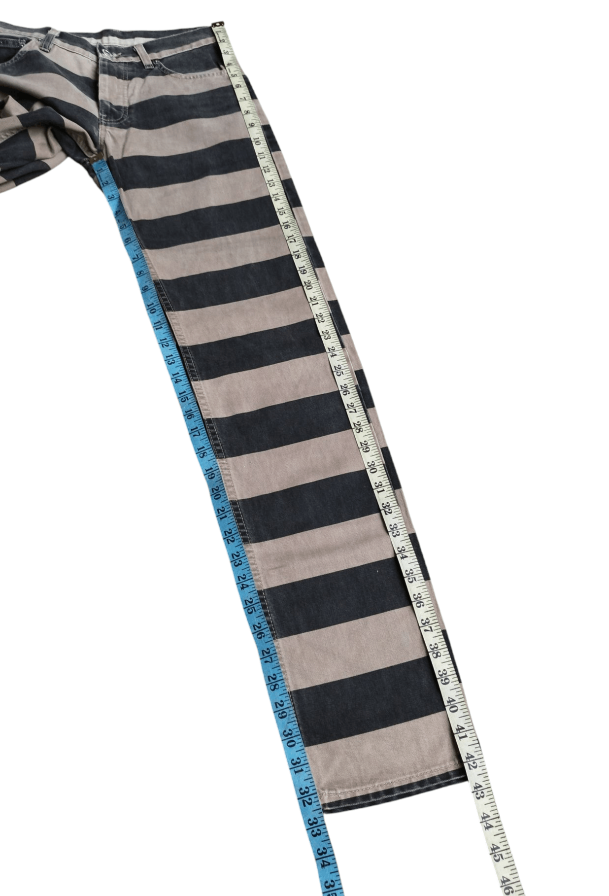Helmut Lang Helmut Lang prisoner black stripe jeans Size US 28 / EU 44 - 10 Thumbnail