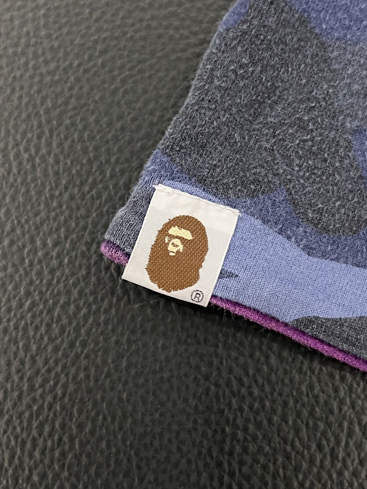 Bape BAPE OG Purple/Blue Camo Logo Reversible Long Sleeve Size US L / EU 52-54 / 3 - 7 Thumbnail