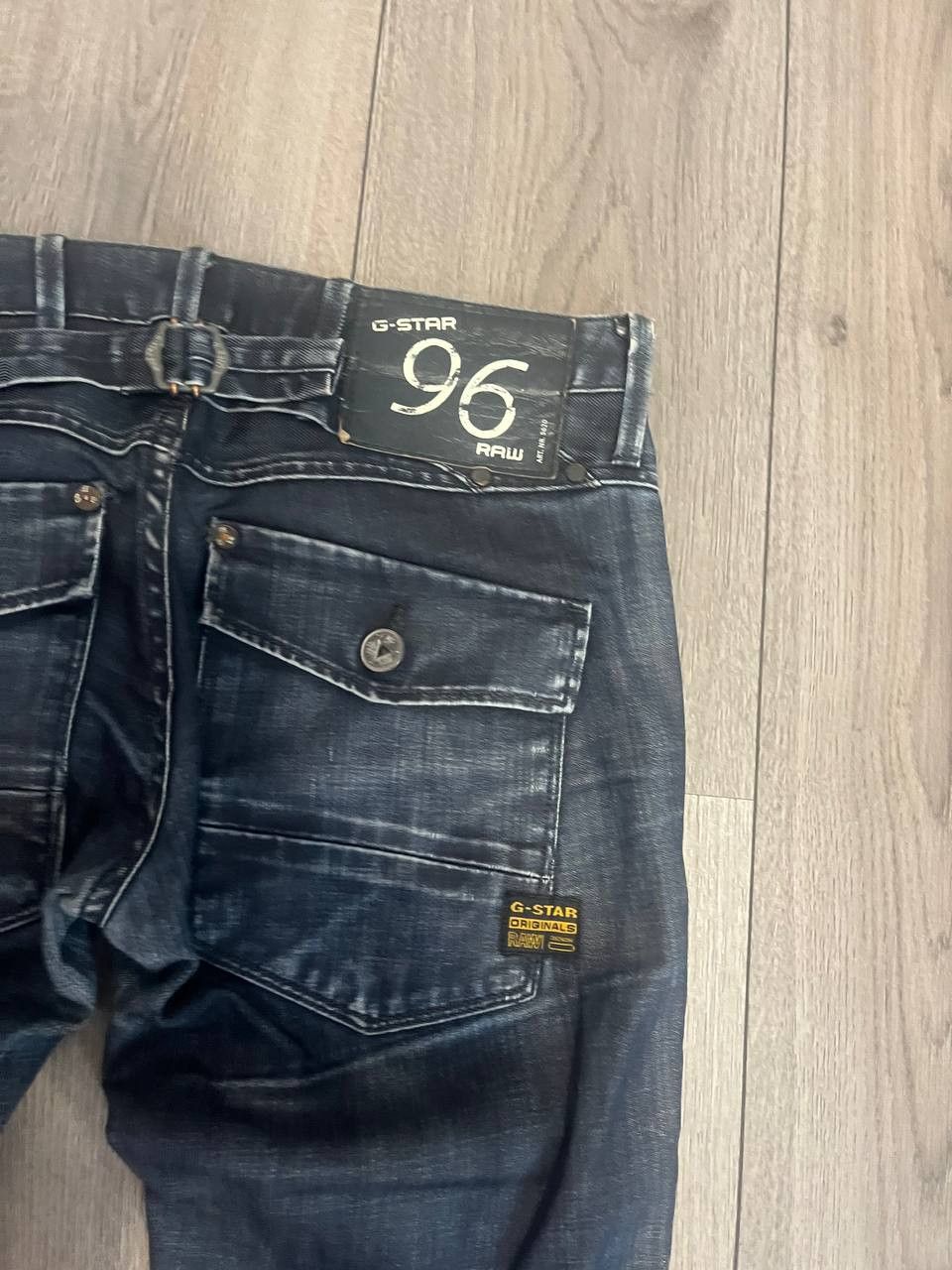 G-Star G-Star Elwood Heritage Narrow Women Embro Blue Jeans Size 25" / US 0 / IT 36 - 8 Thumbnail