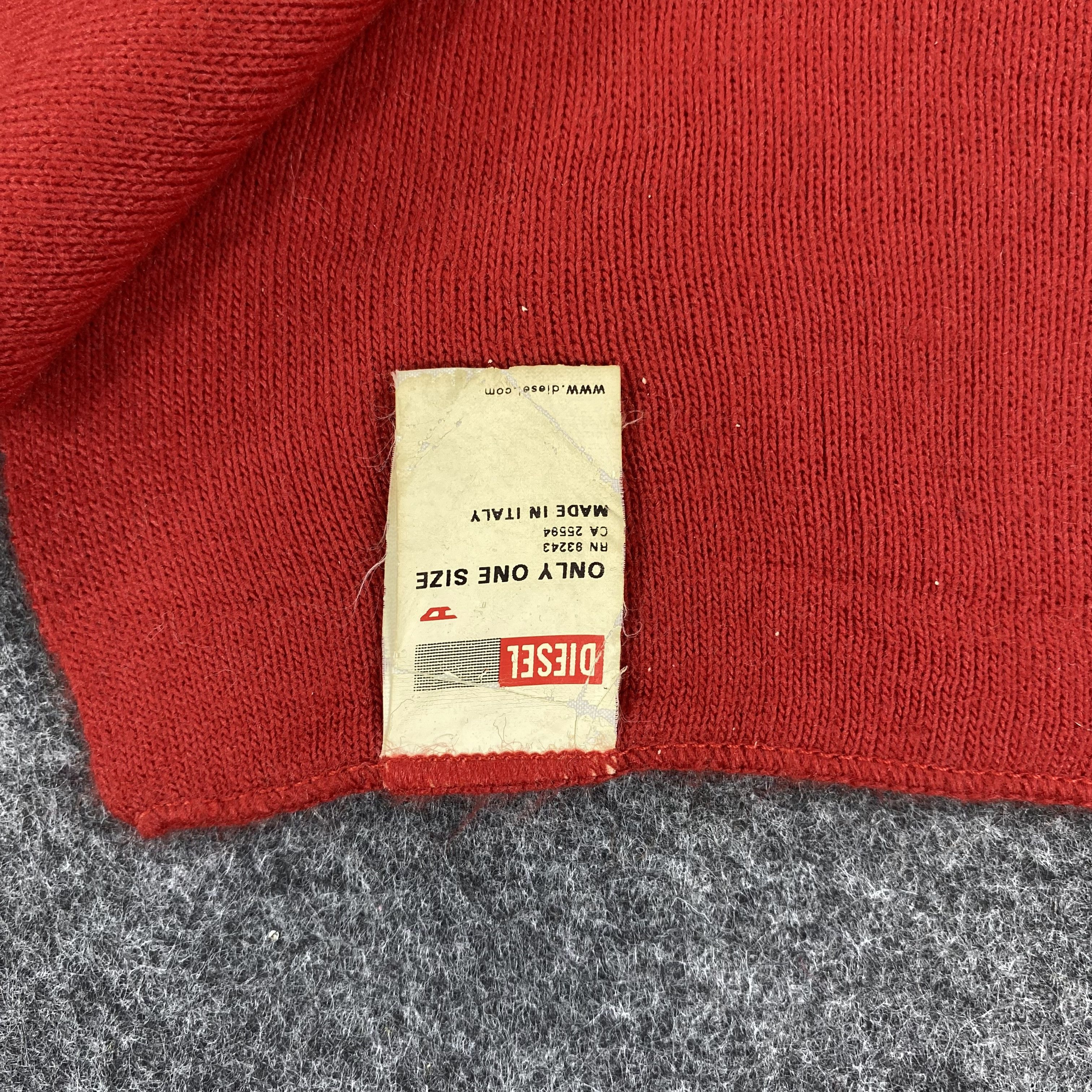 Diesel × Vintage GF10151 Diesel Scarf Neck Wear Muffler Nova Check Size ONE SIZE - 3 Thumbnail