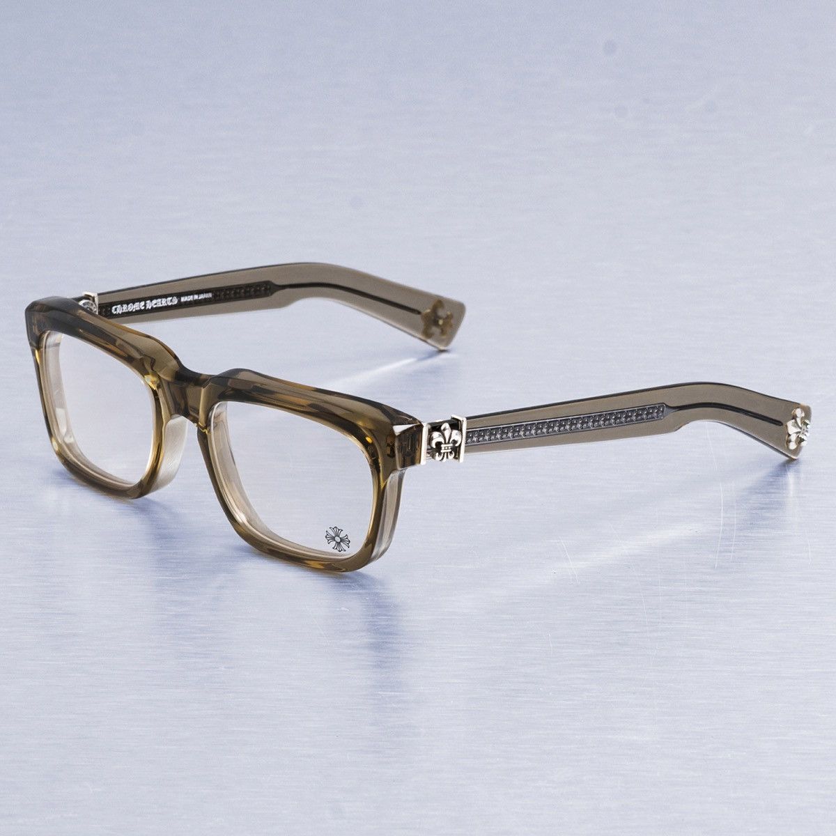 Chrome Hearts CHROME HEARTS SEE YOU IN TEA ARMY GLASSES Size ONE SIZE - 2 Thumbnail