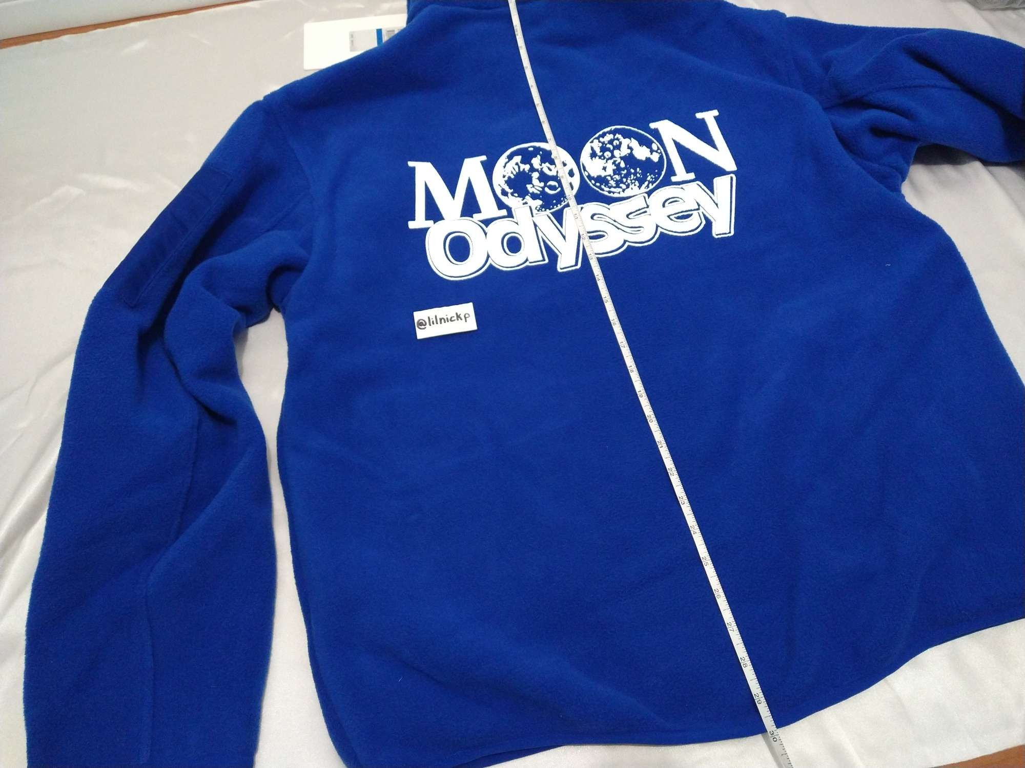 Calvin Klein 205W39NYC EST. 1978 Lunar Ascent OK Logo Fleece Jacket Size US XL / EU 56 / 4 - 5 Thumbnail